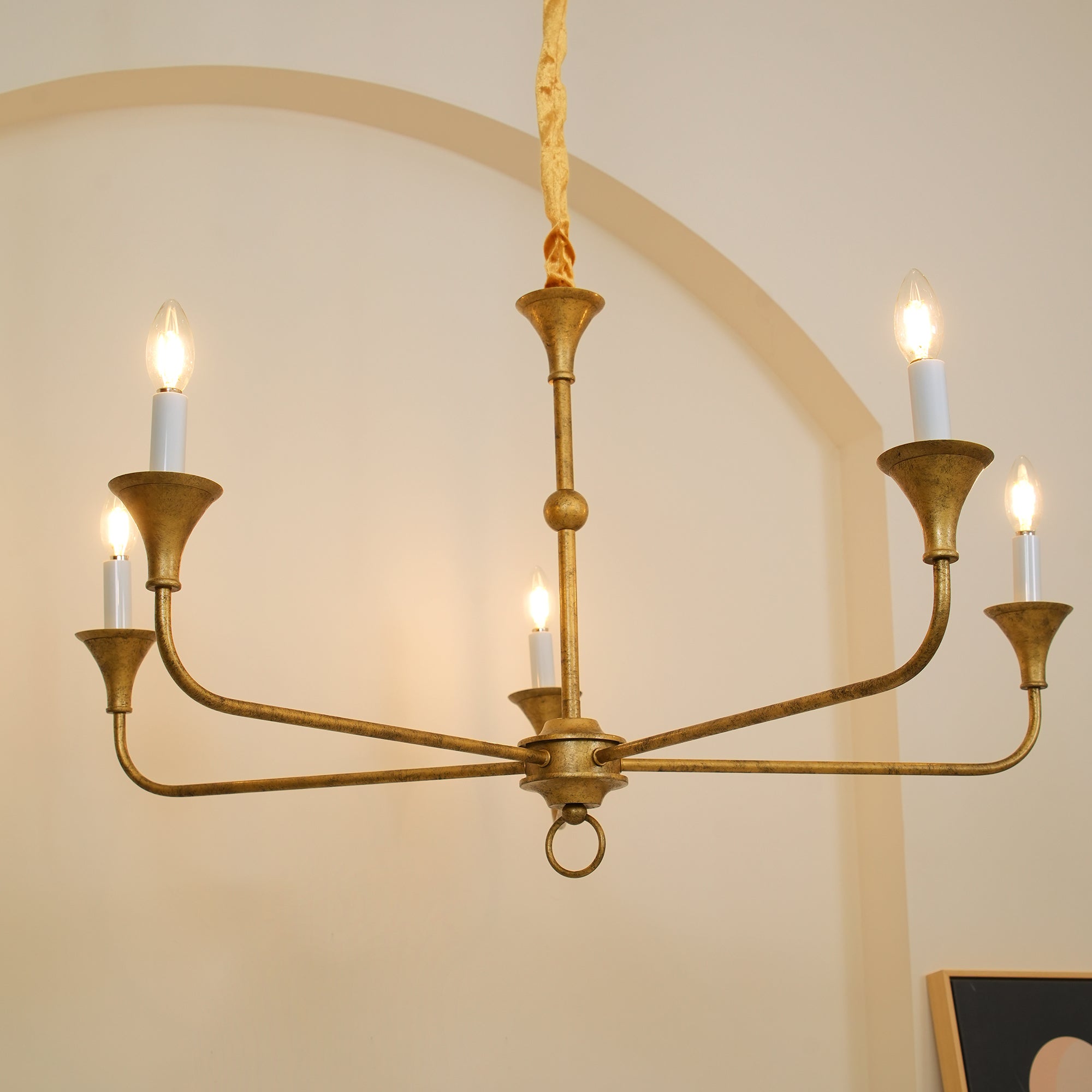 Livelo Candle Chandelier Elegant-Neutral Decor