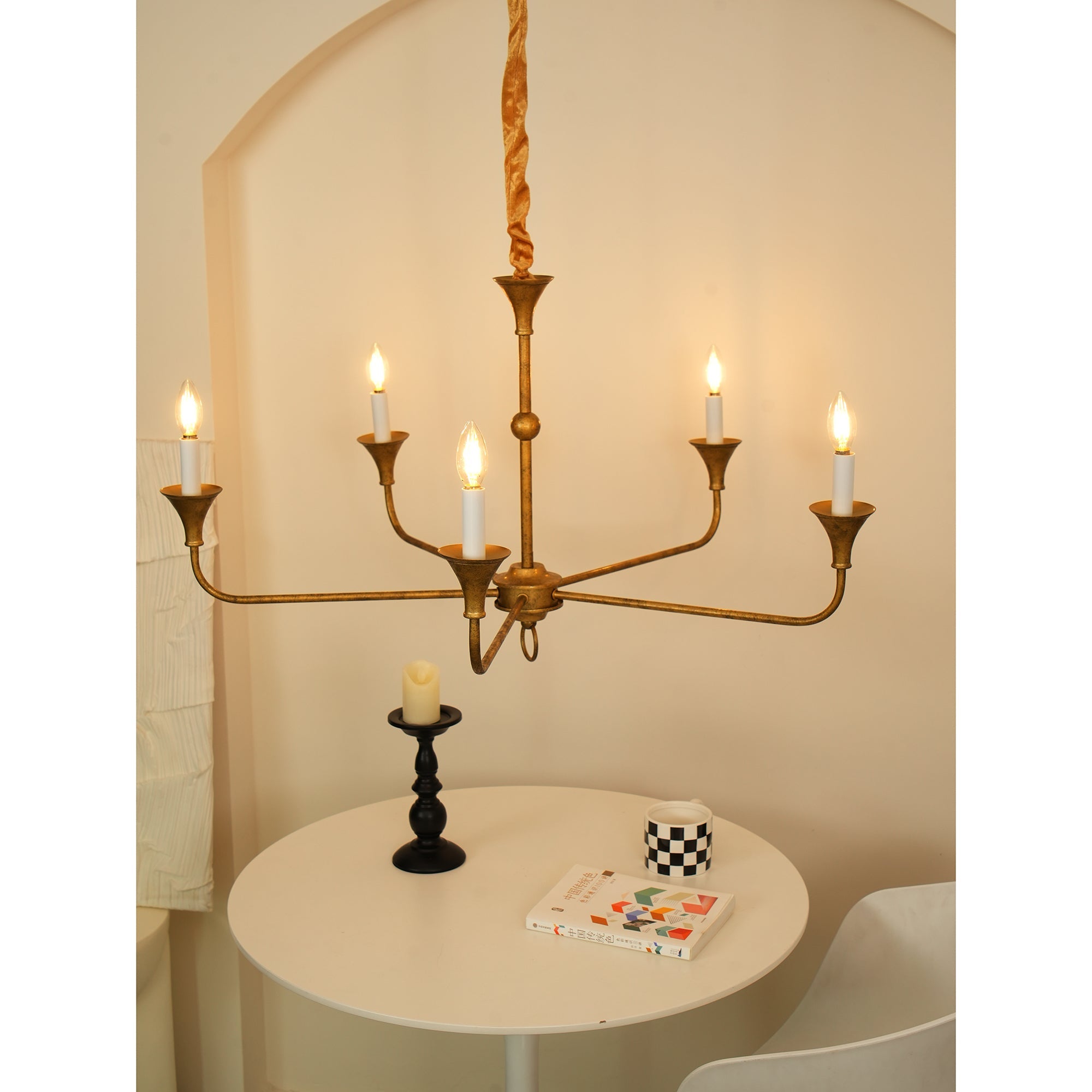 Livelo Candle Chandelier Elegant-Neutral Decor