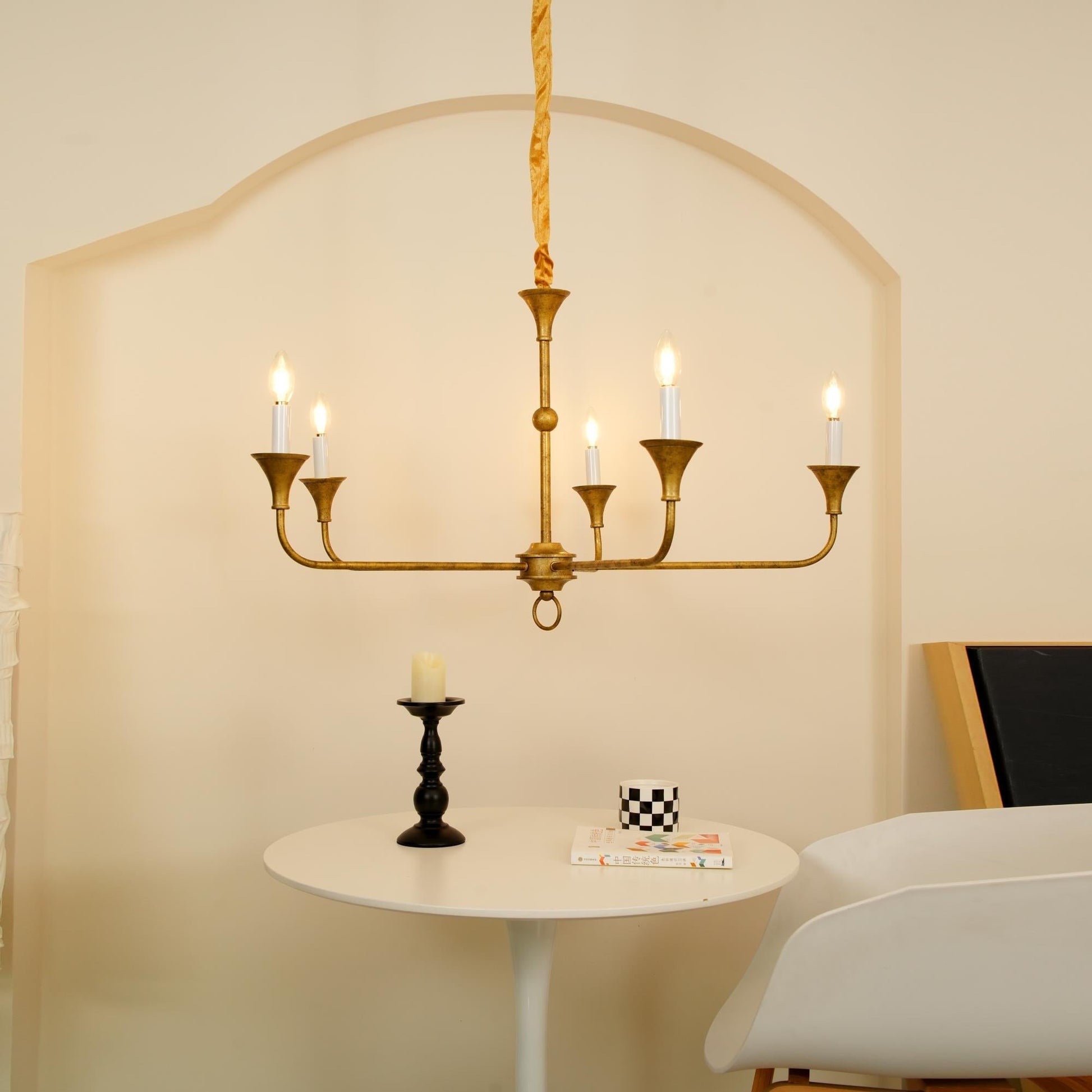 Livelo Candle Chandelier Elegant-Neutral Decor