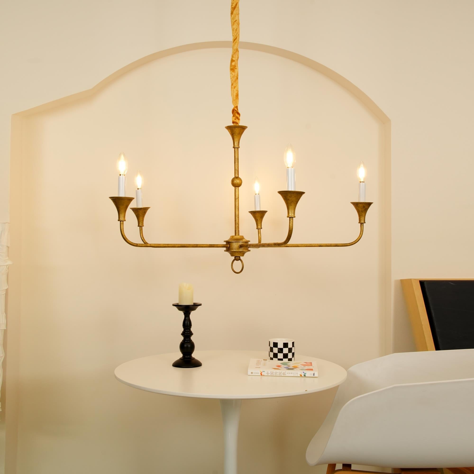 Livelo Candle Chandelier Elegant-Neutral Decor