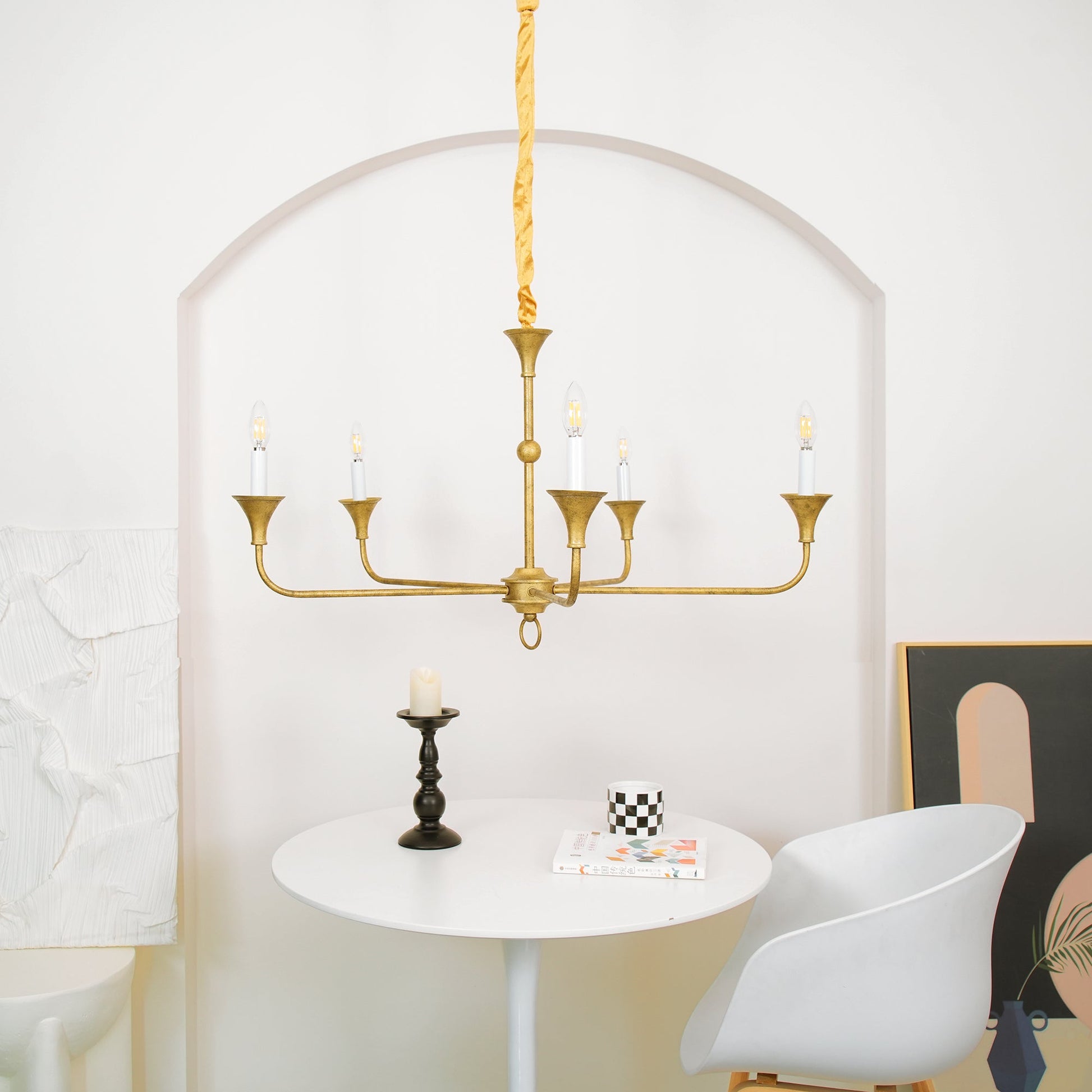 Livelo Candle Chandelier Elegant-Neutral Decor