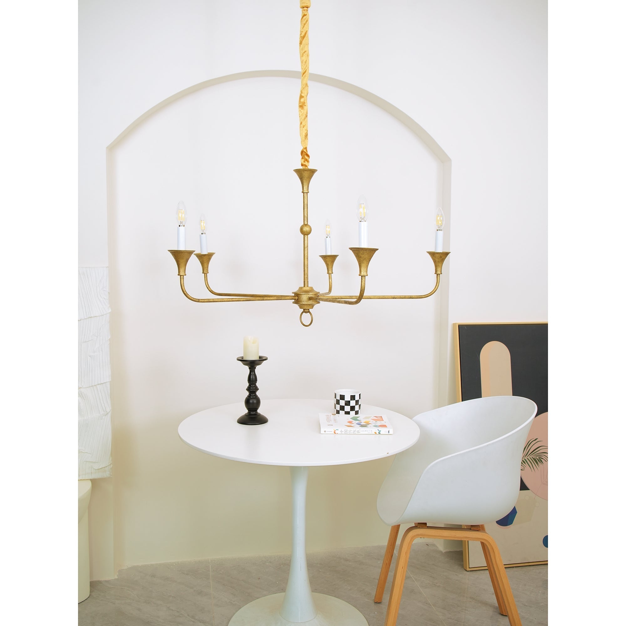 Livelo Candle Chandelier Elegant-Neutral Decor