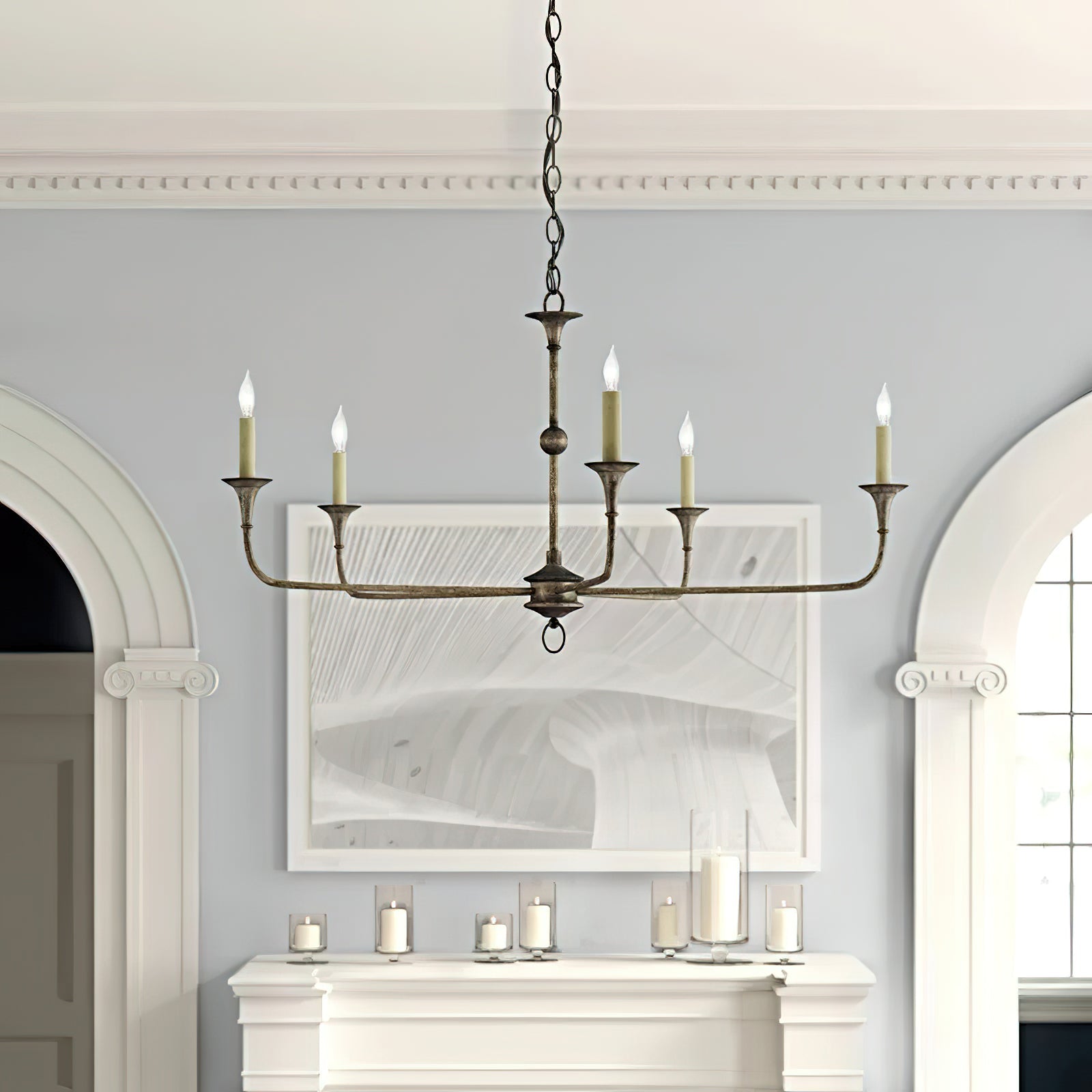 Livelo Candle Chandelier Elegant-Neutral Decor