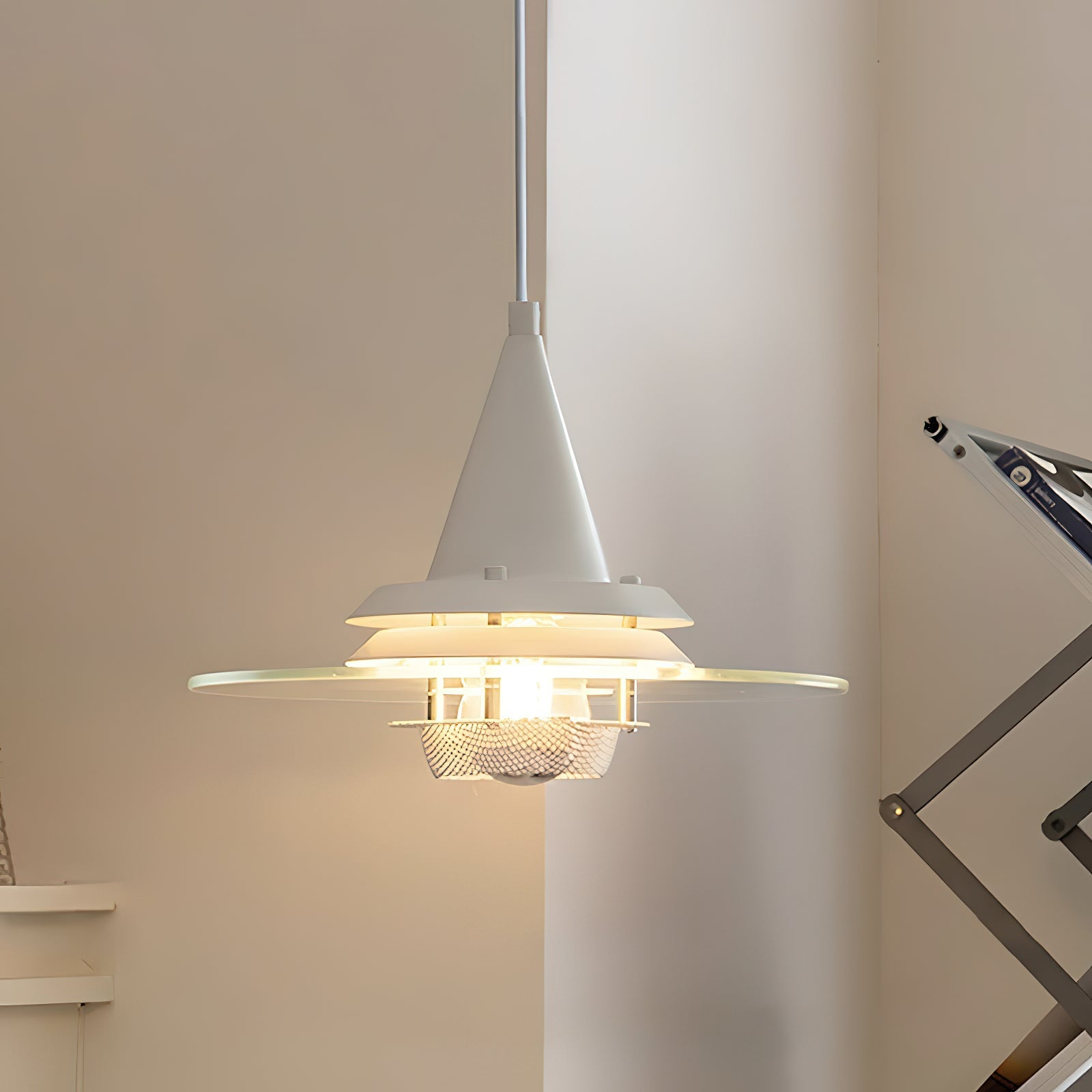 Kren Contemporary Glass Pendant Light-Neutral Decor