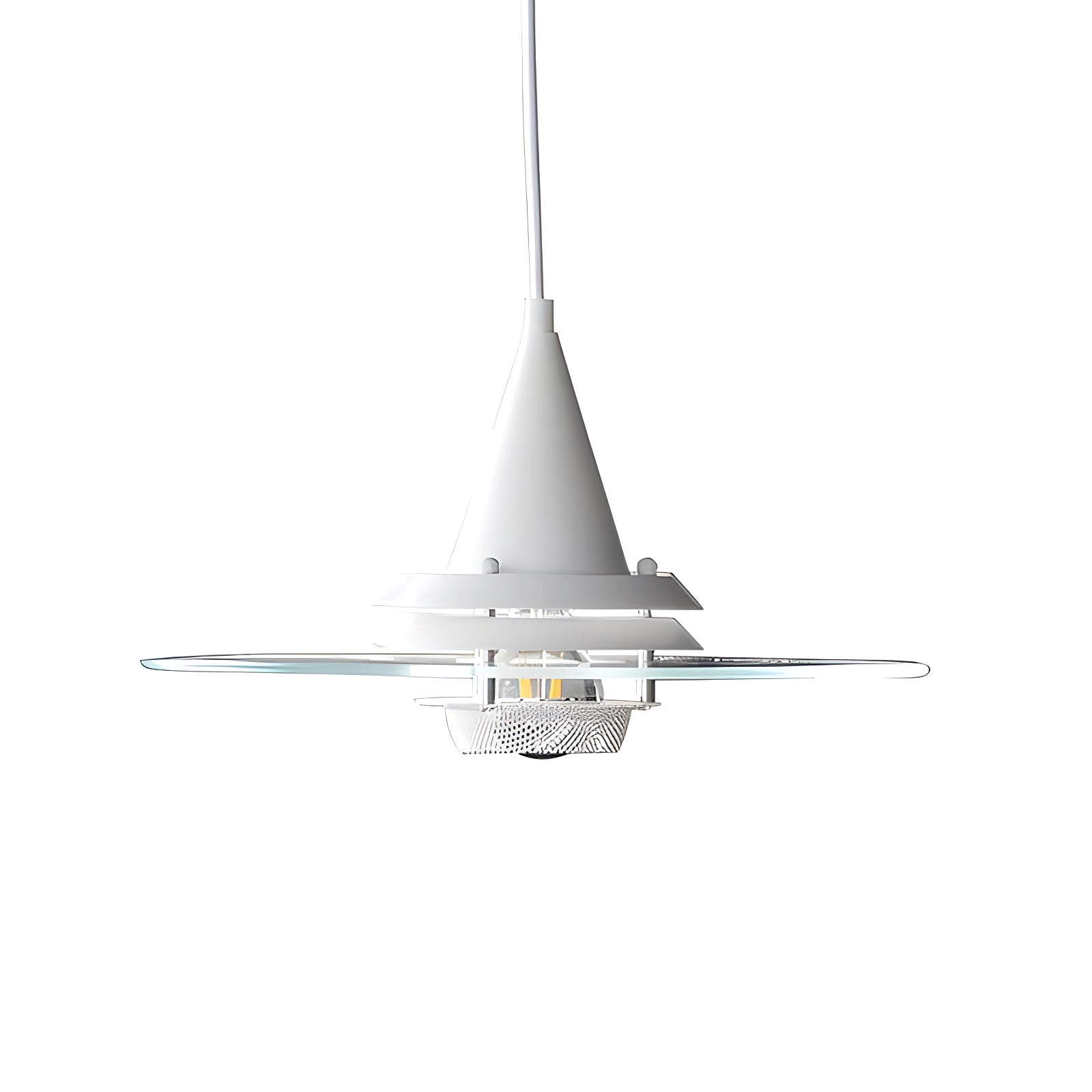 Kren Contemporary Glass Pendant Light-Neutral Decor