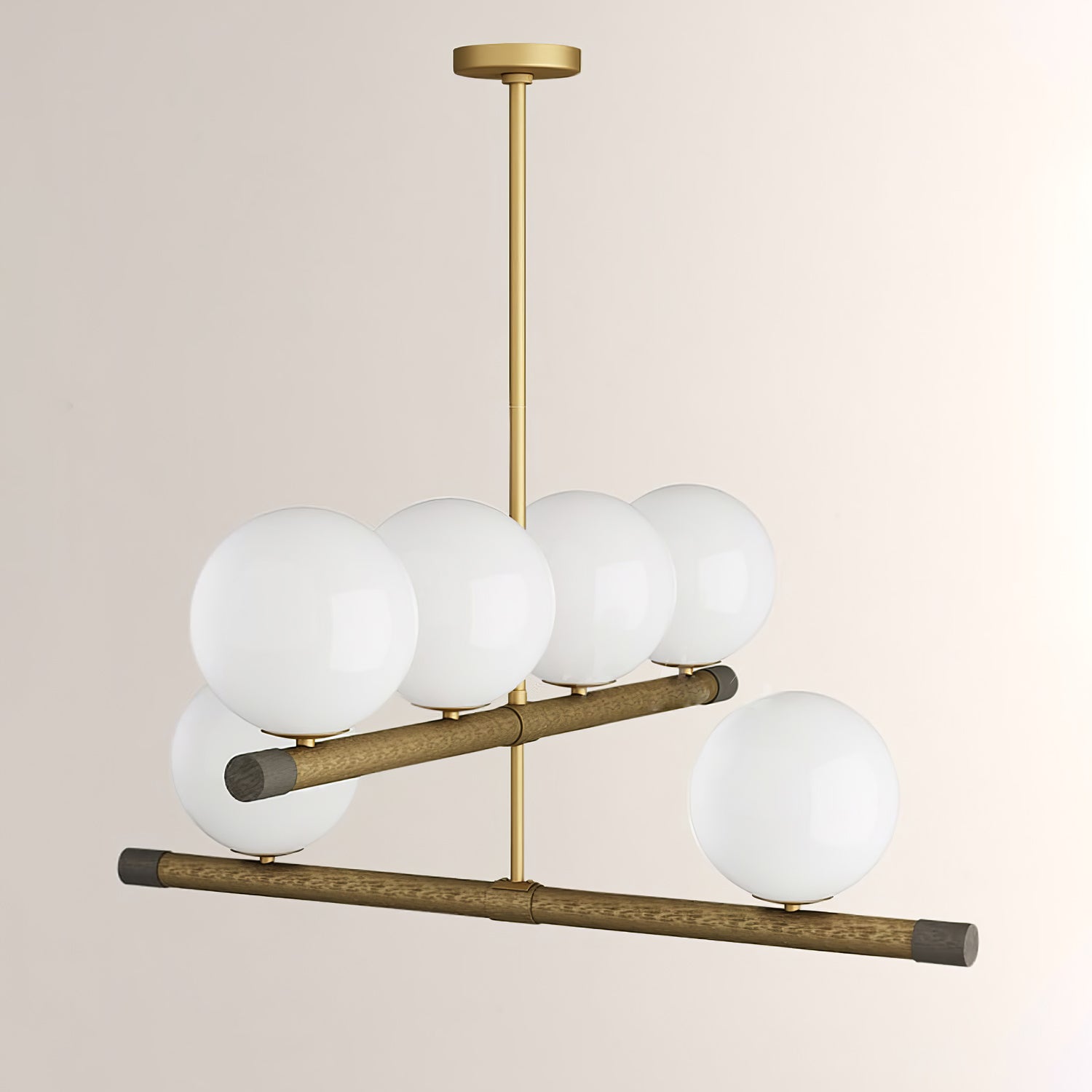 Riley Modern Chandelier-Neutral Decor