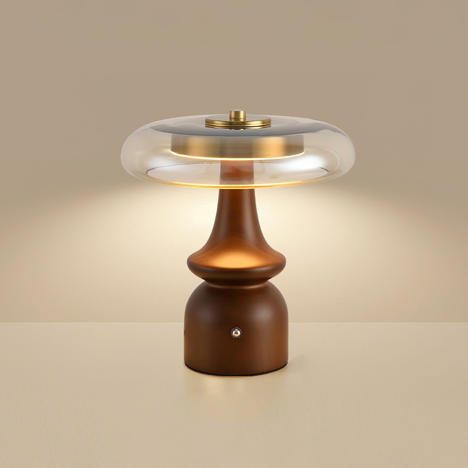 Moro Retro Wood Table Lamp-Neutral Decor