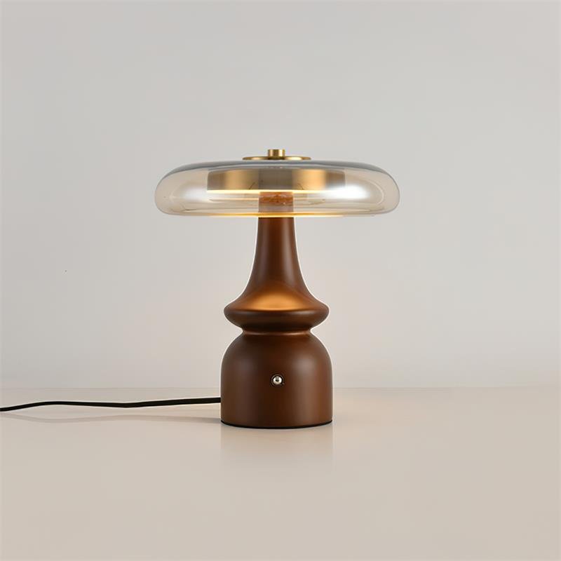 Moro Retro Wood Table Lamp-Neutral Decor