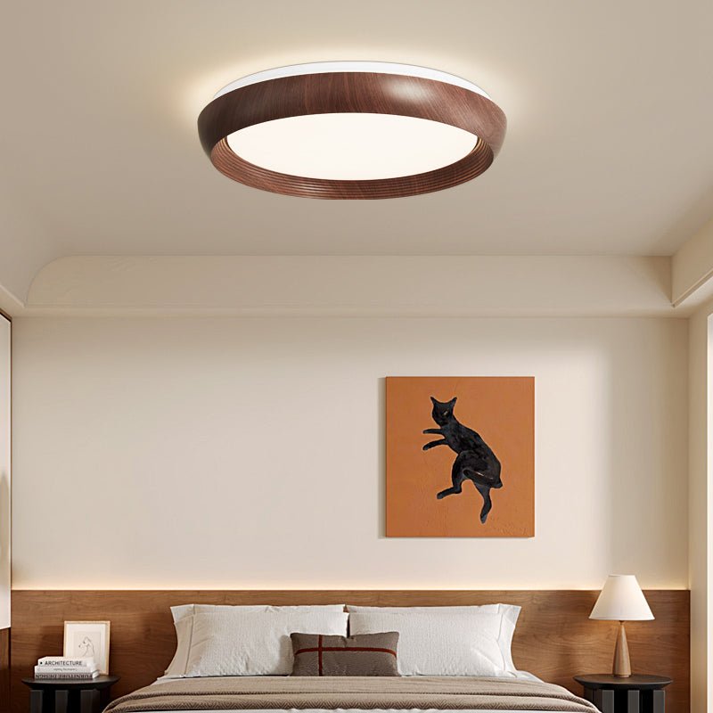 Novera Grain Ring Ceiling Light-Neutral Decor