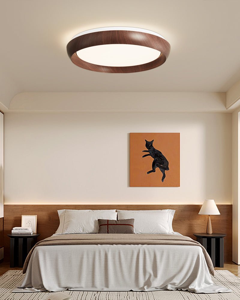 Novera Grain Ring Ceiling Light-Neutral Decor