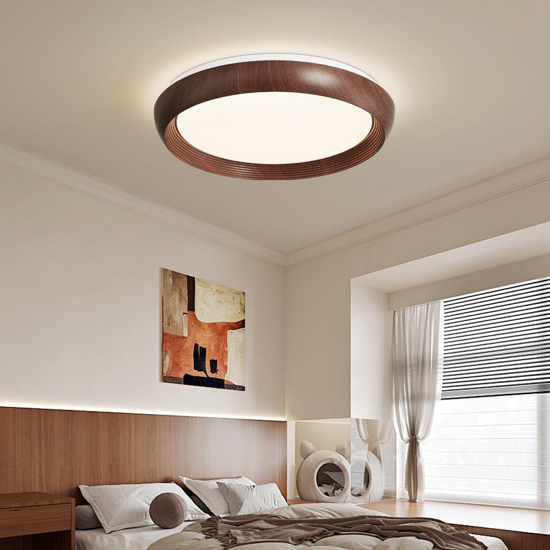 Novera Grain Ring Ceiling Light-Neutral Decor