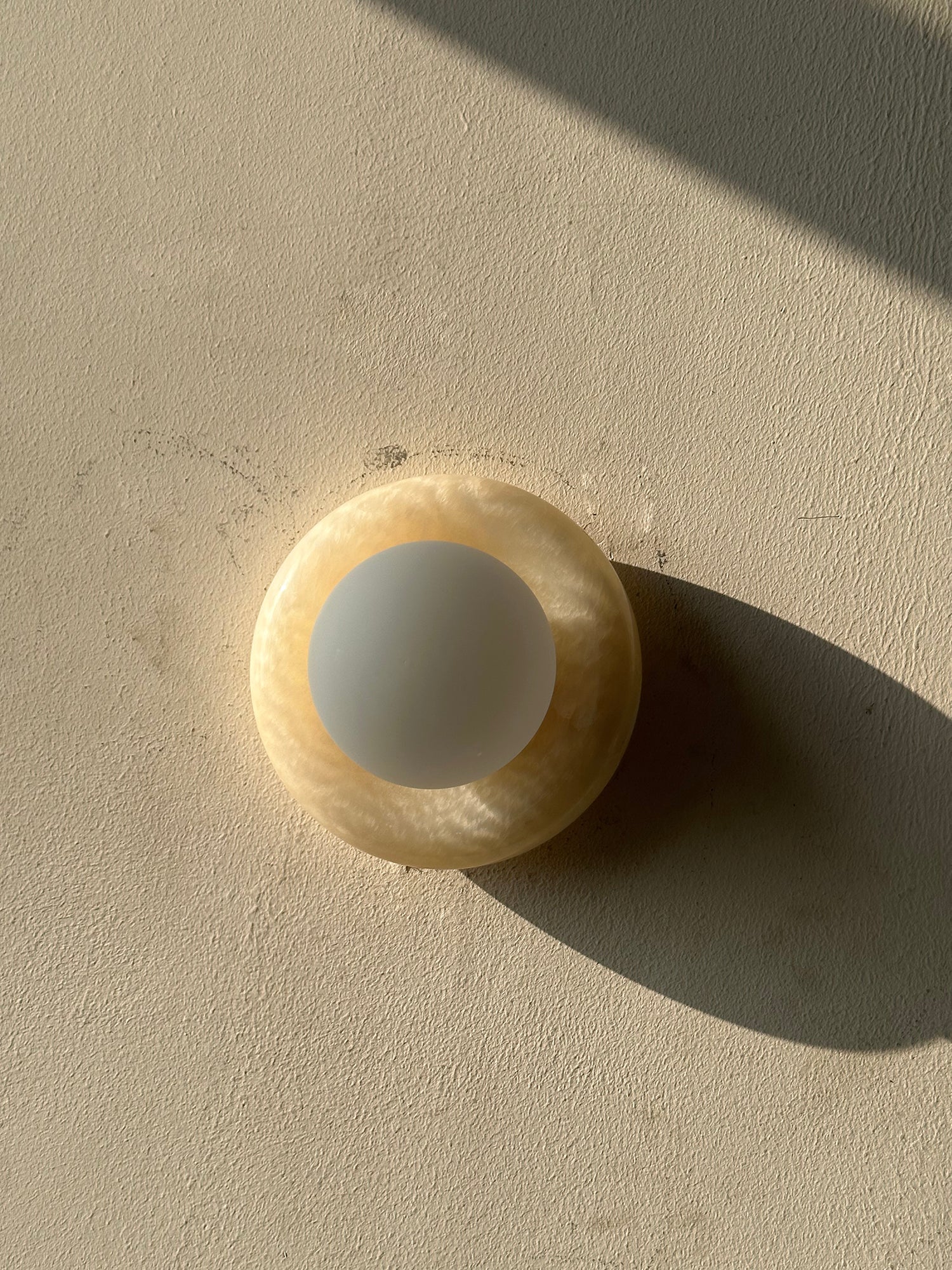 Cemaros Jade Glass Wall Lamp-Neutral Decor