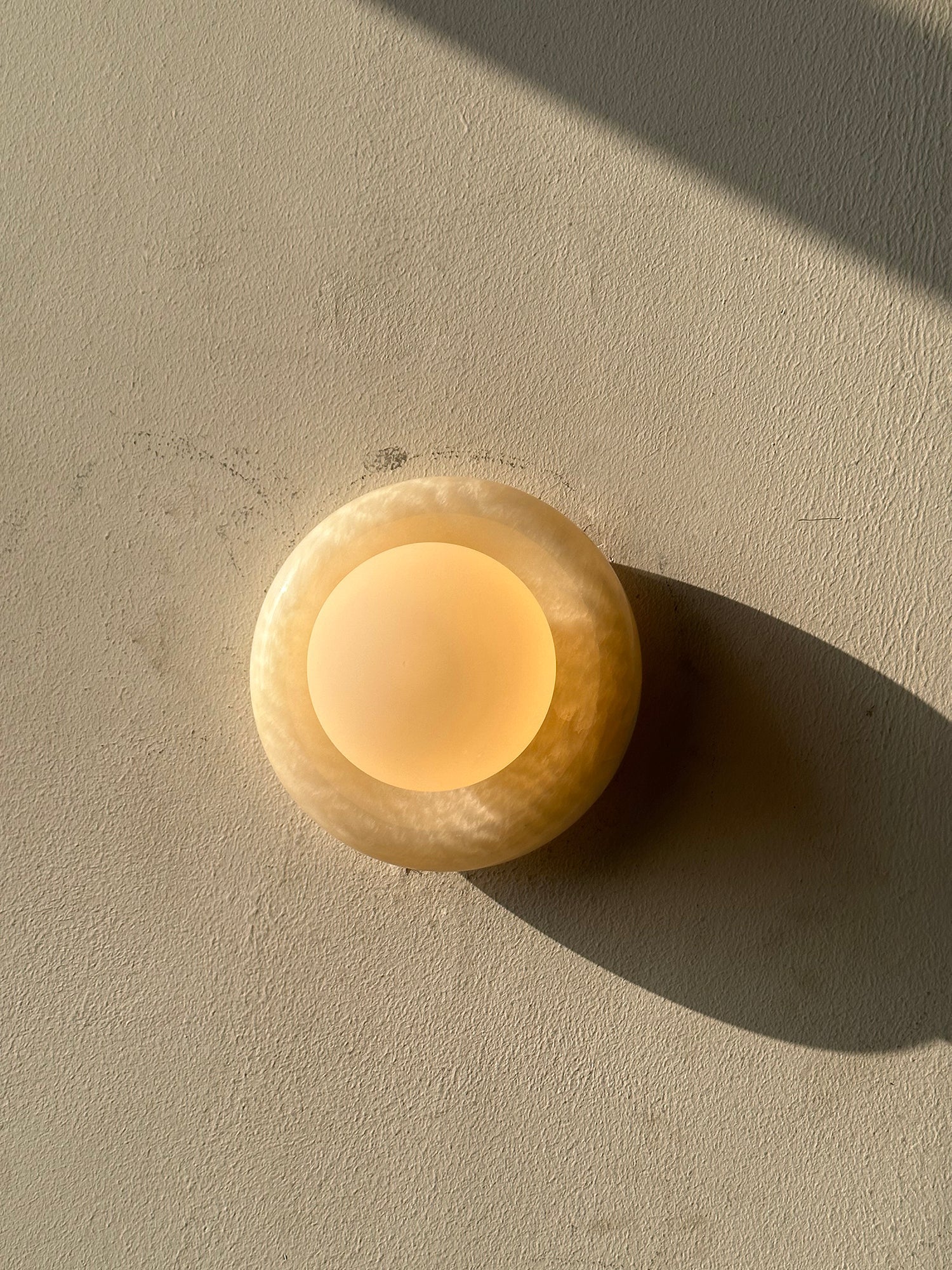 Cemaros Jade Glass Wall Lamp-Neutral Decor