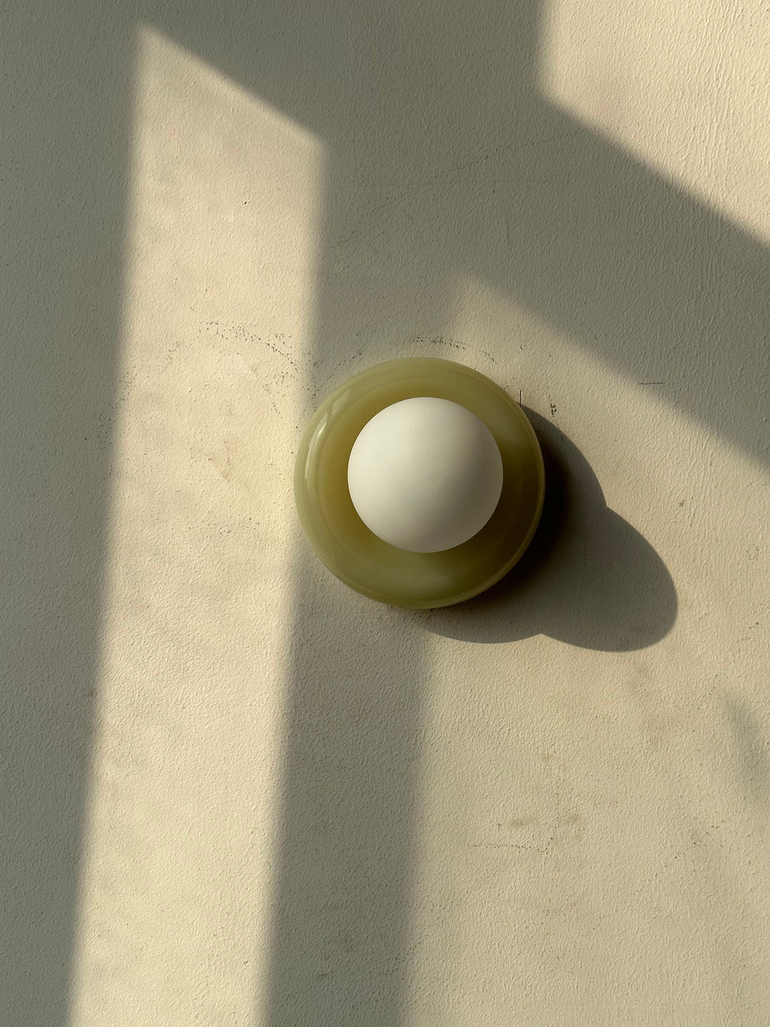 Cemaros Jade Glass Wall Lamp-Neutral Decor