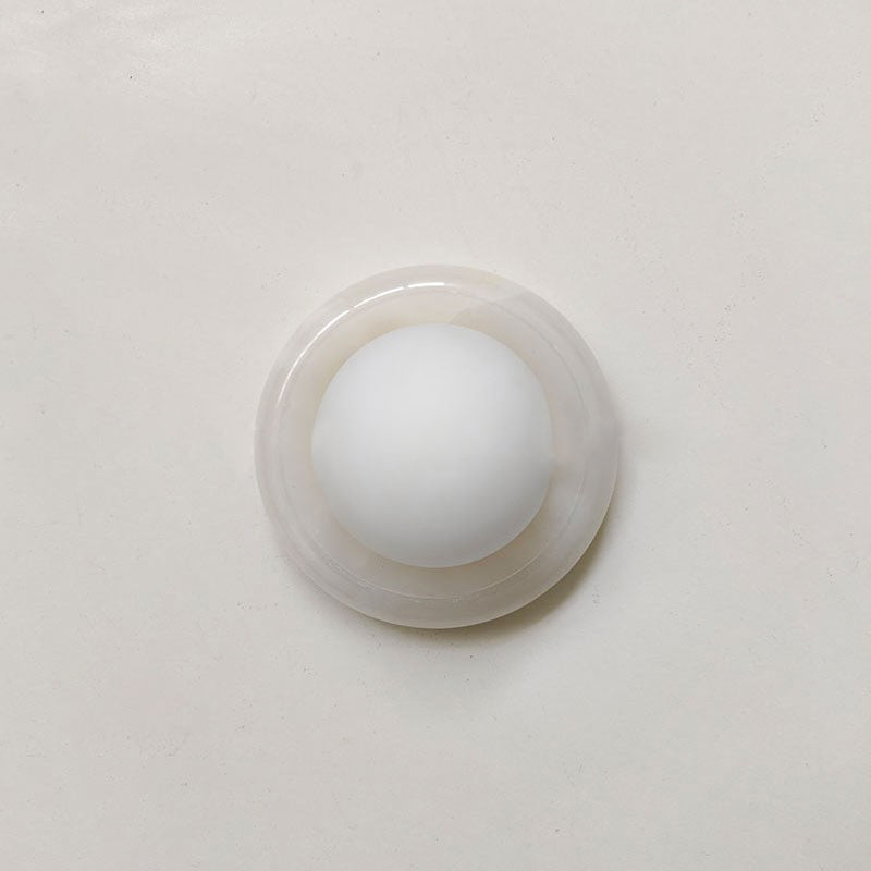 Cemaros Jade Glass Wall Lamp-Neutral Decor