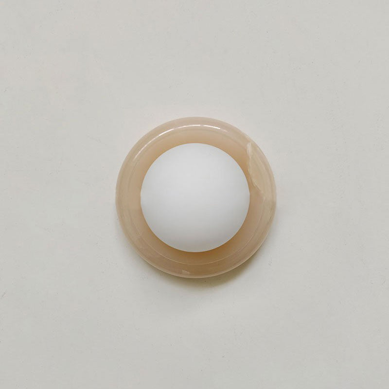 Cemaros Jade Glass Wall Lamp-Neutral Decor