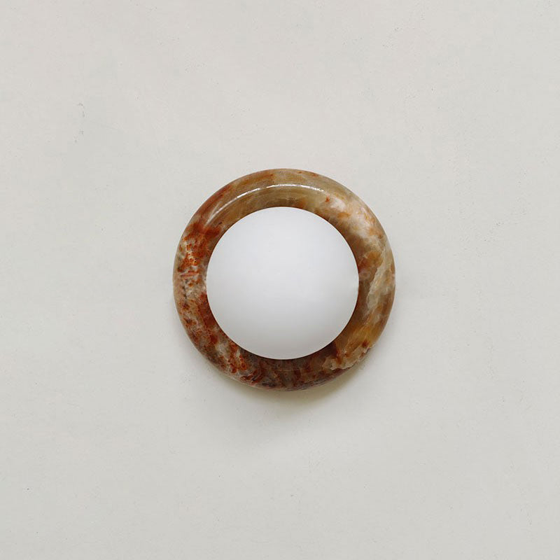 Cemaros Jade Glass Wall Lamp-Neutral Decor