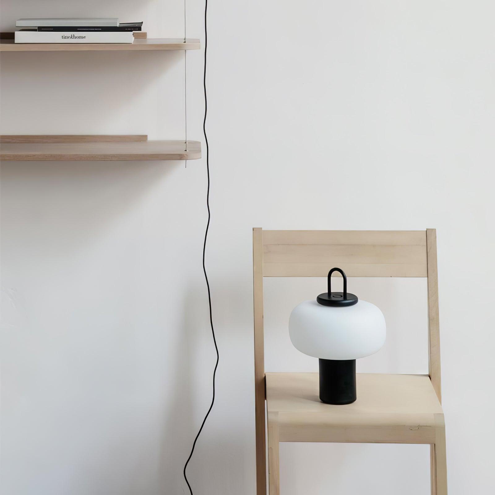 Reveny Minimalist Table Lamp-Neutral Decor