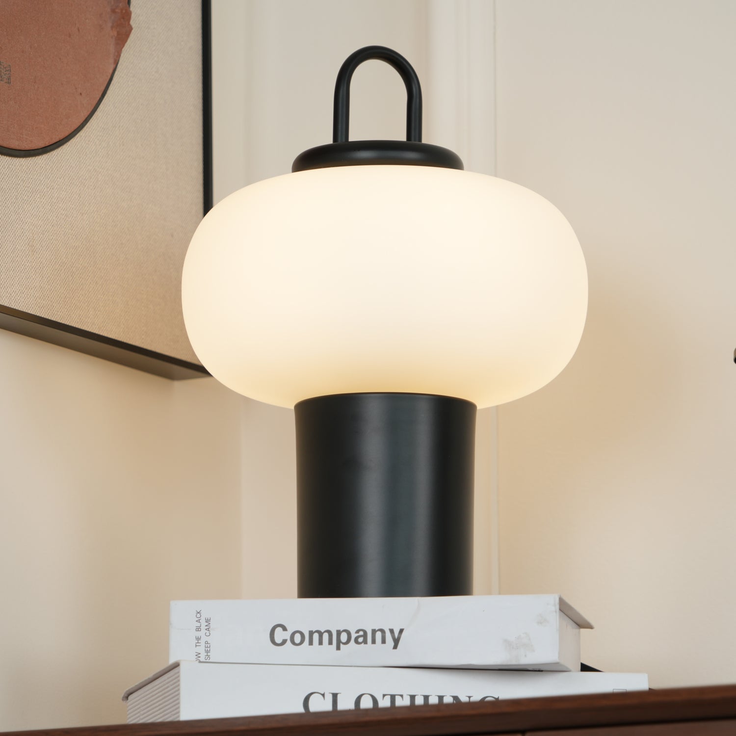 Reveny Minimalist Table Lamp-Neutral Decor