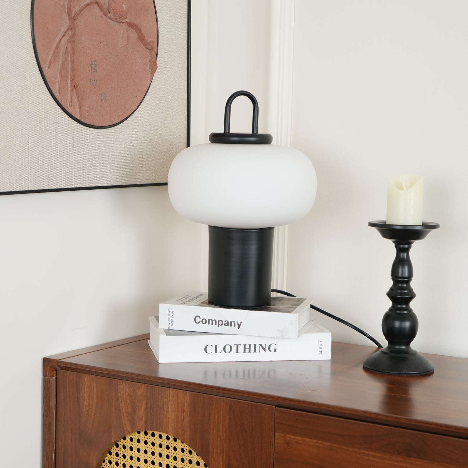 Reveny Minimalist Table Lamp-Neutral Decor