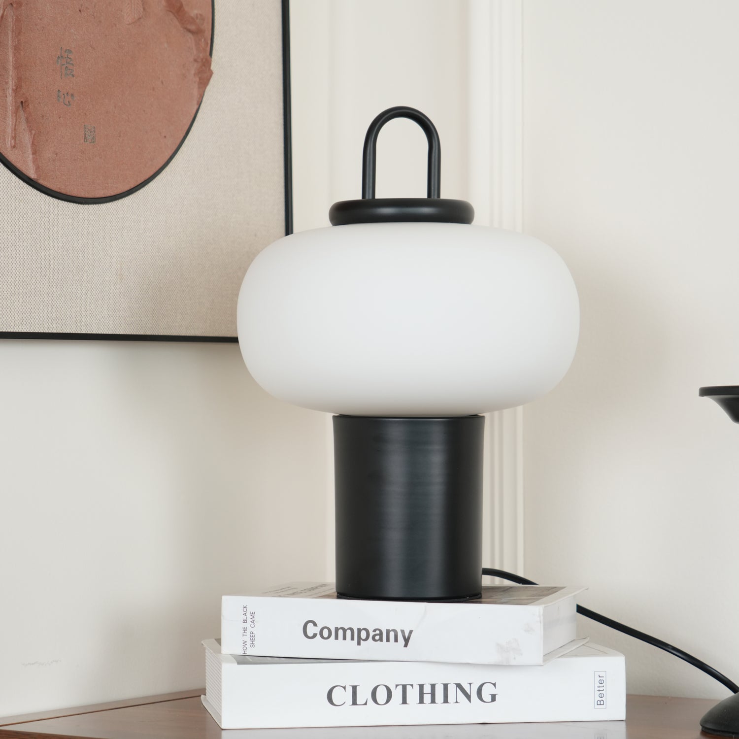 Reveny Minimalist Table Lamp-Neutral Decor