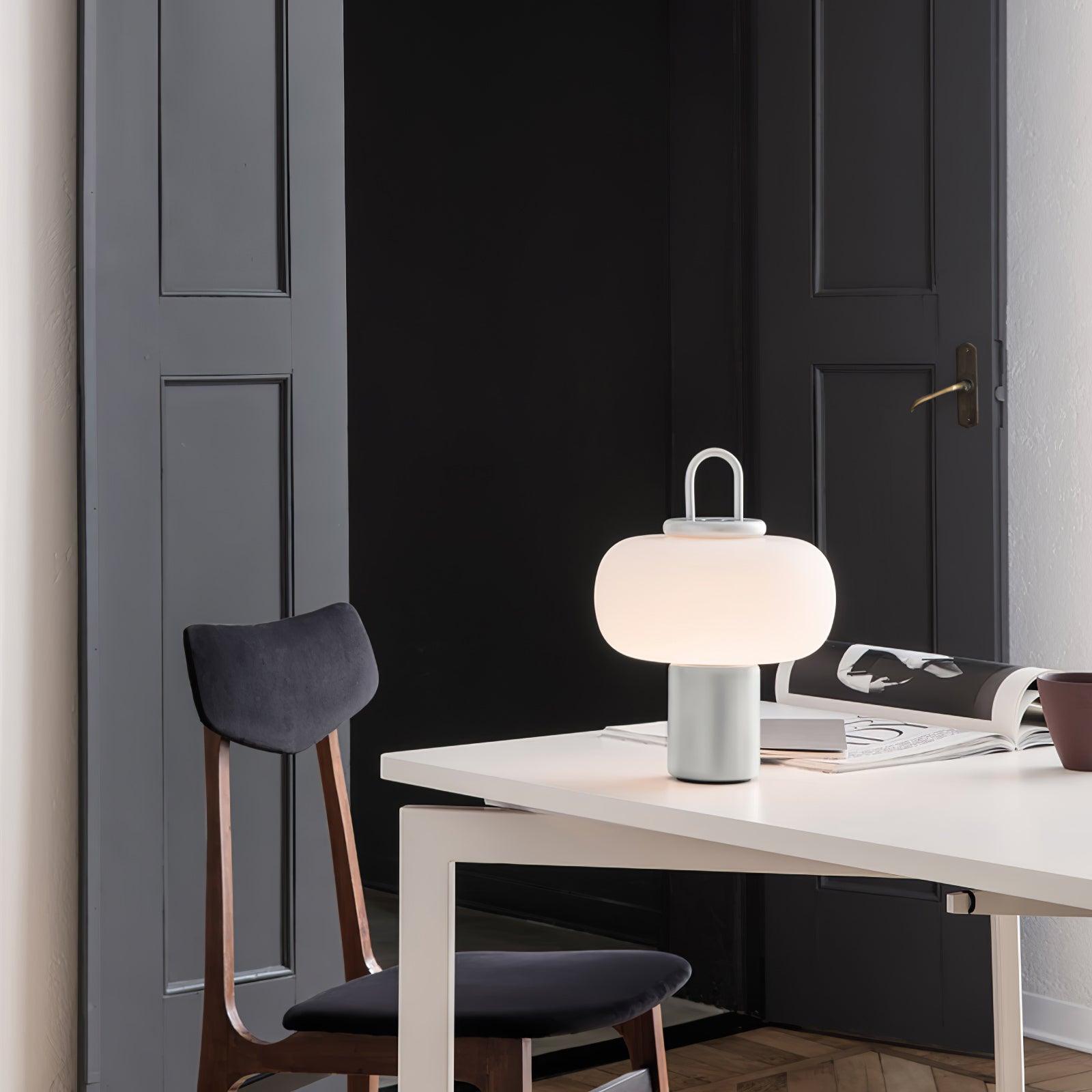 Reveny Minimalist Table Lamp-Neutral Decor