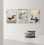 Beige Textured Abstract Art ABAO20 - Neutralighting