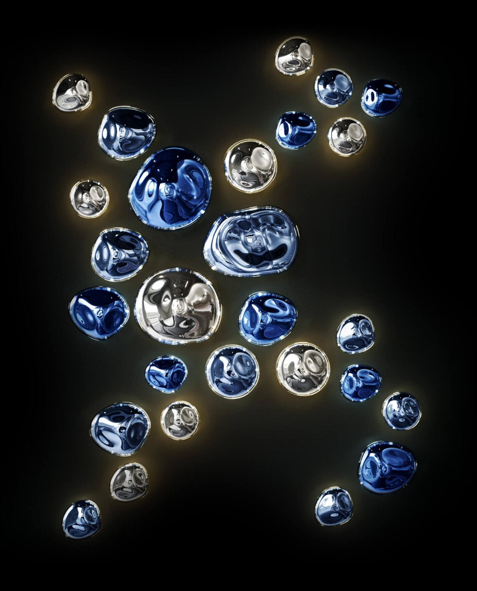 Nyzoris Bubble Glass Wall Light-Neutral Decor