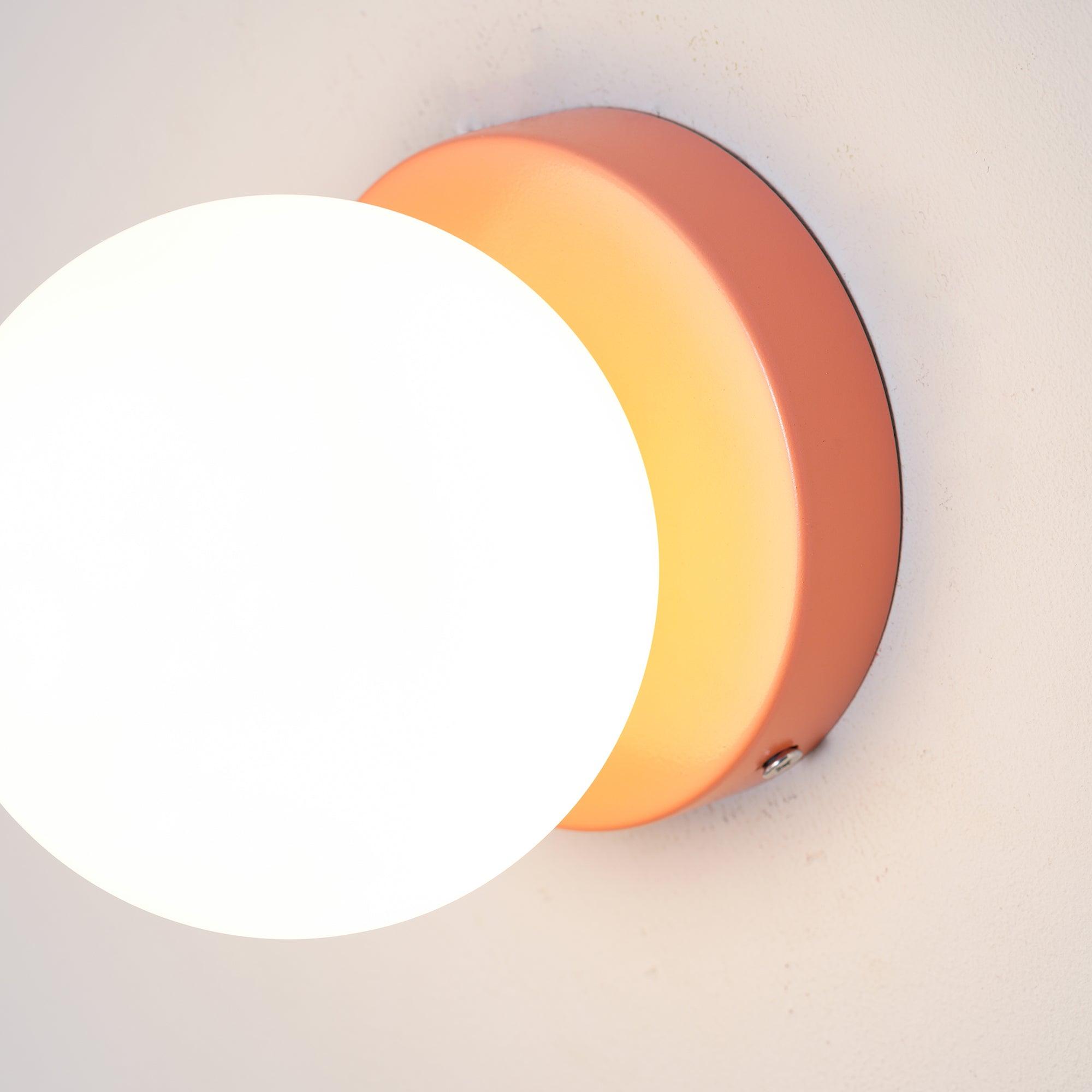 Otis Modern Minimalist Glass Wall Lamp-Neutral Decor
