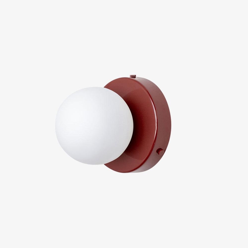 Otis Modern Minimalist Glass Wall Lamp-Neutral Decor
