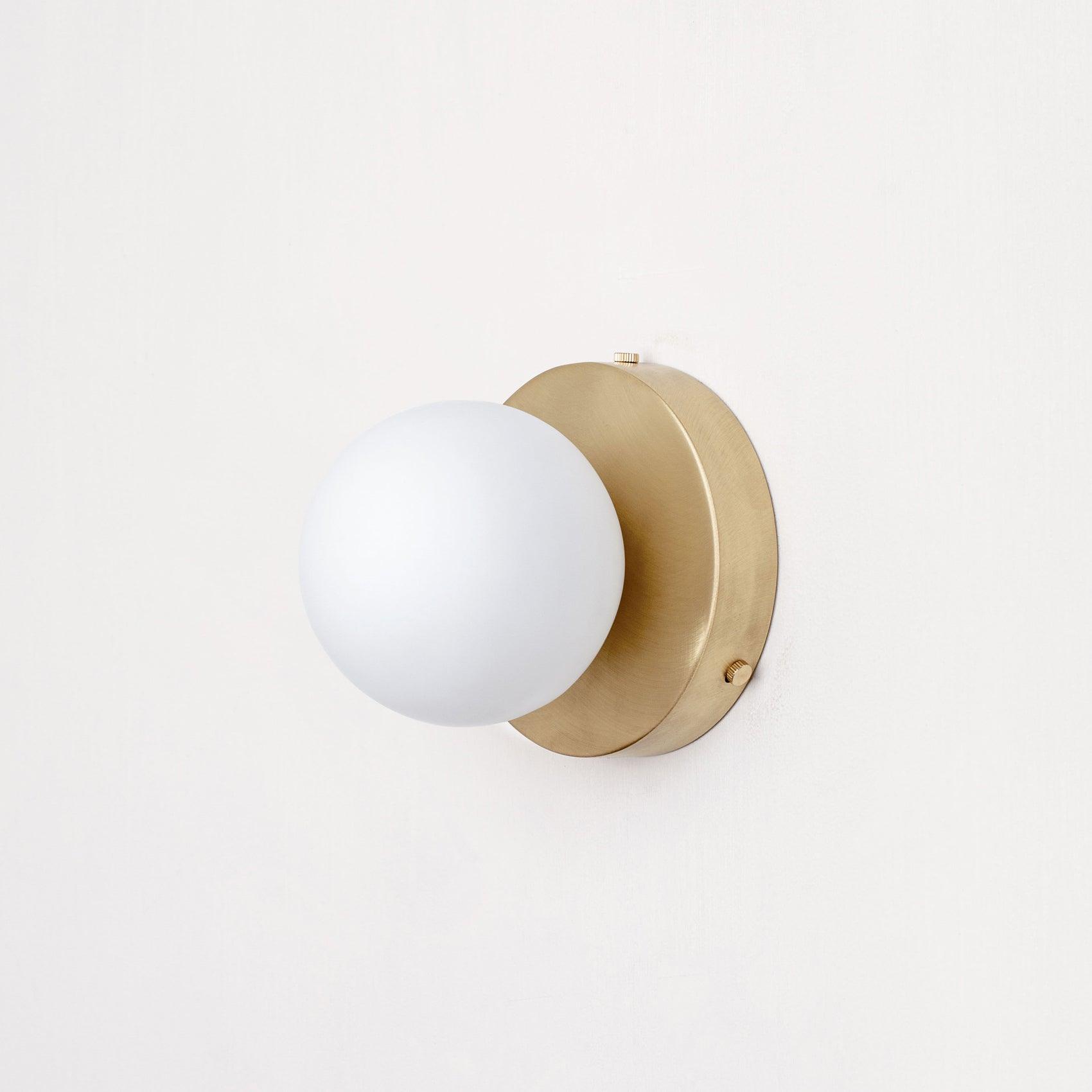 Otis Modern Minimalist Glass Wall Lamp-Neutral Decor