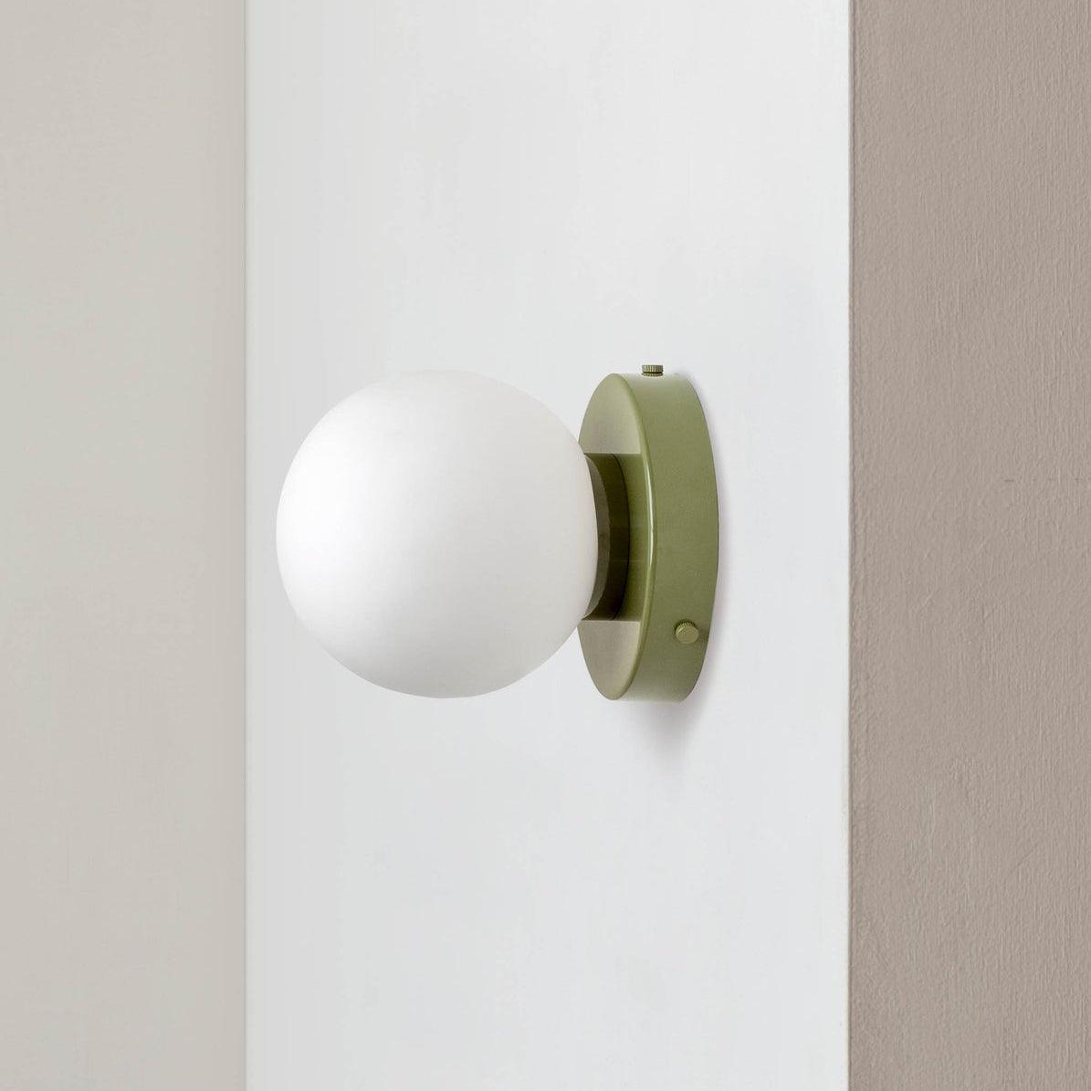 Otis Modern Minimalist Glass Wall Lamp-Neutral Decor