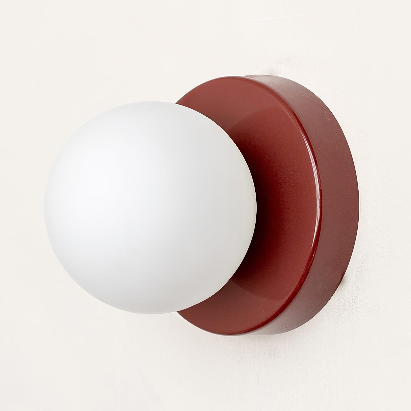 Otis Modern Minimalist Glass Wall Lamp-Neutral Decor