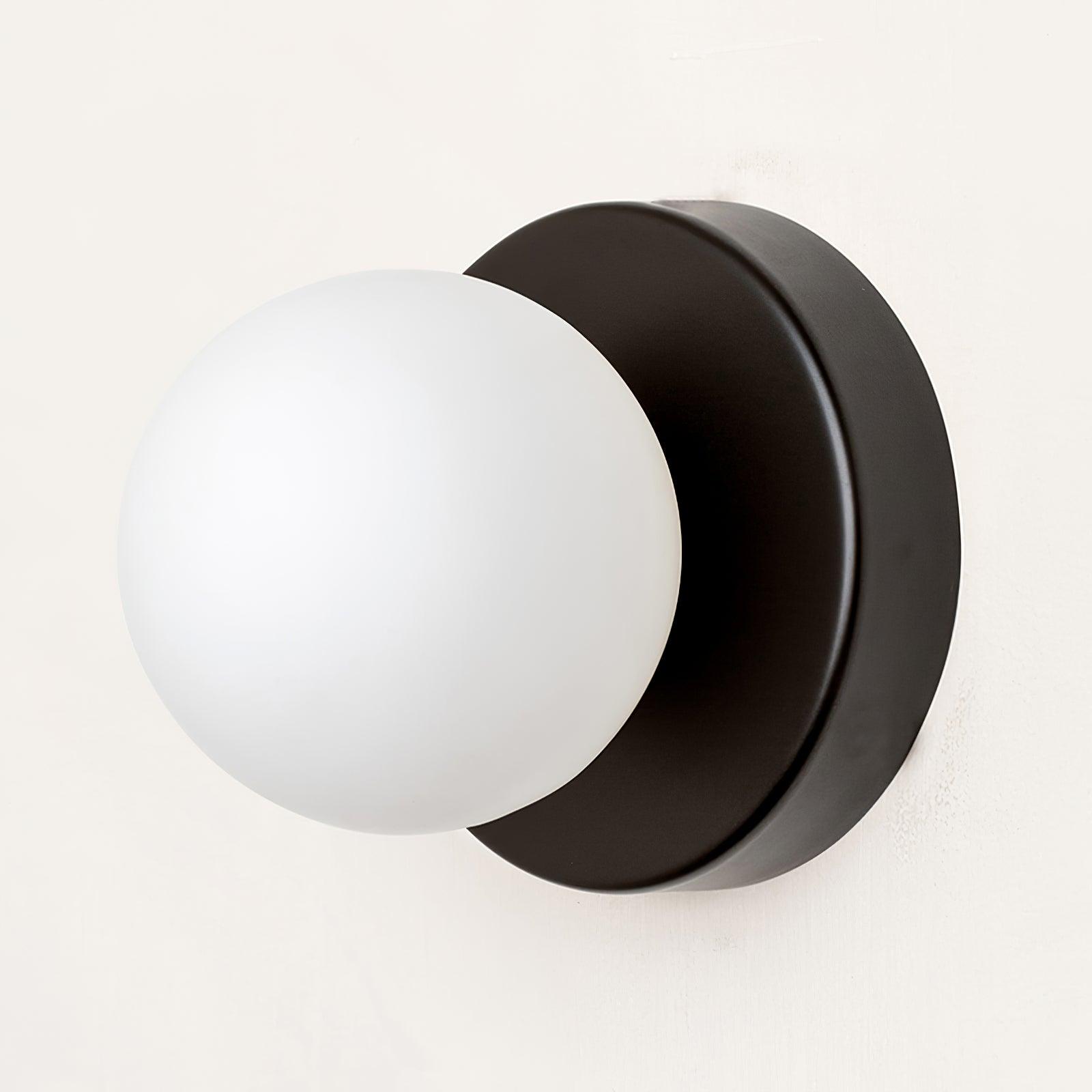 Otis Modern Minimalist Glass Wall Lamp-Neutral Decor