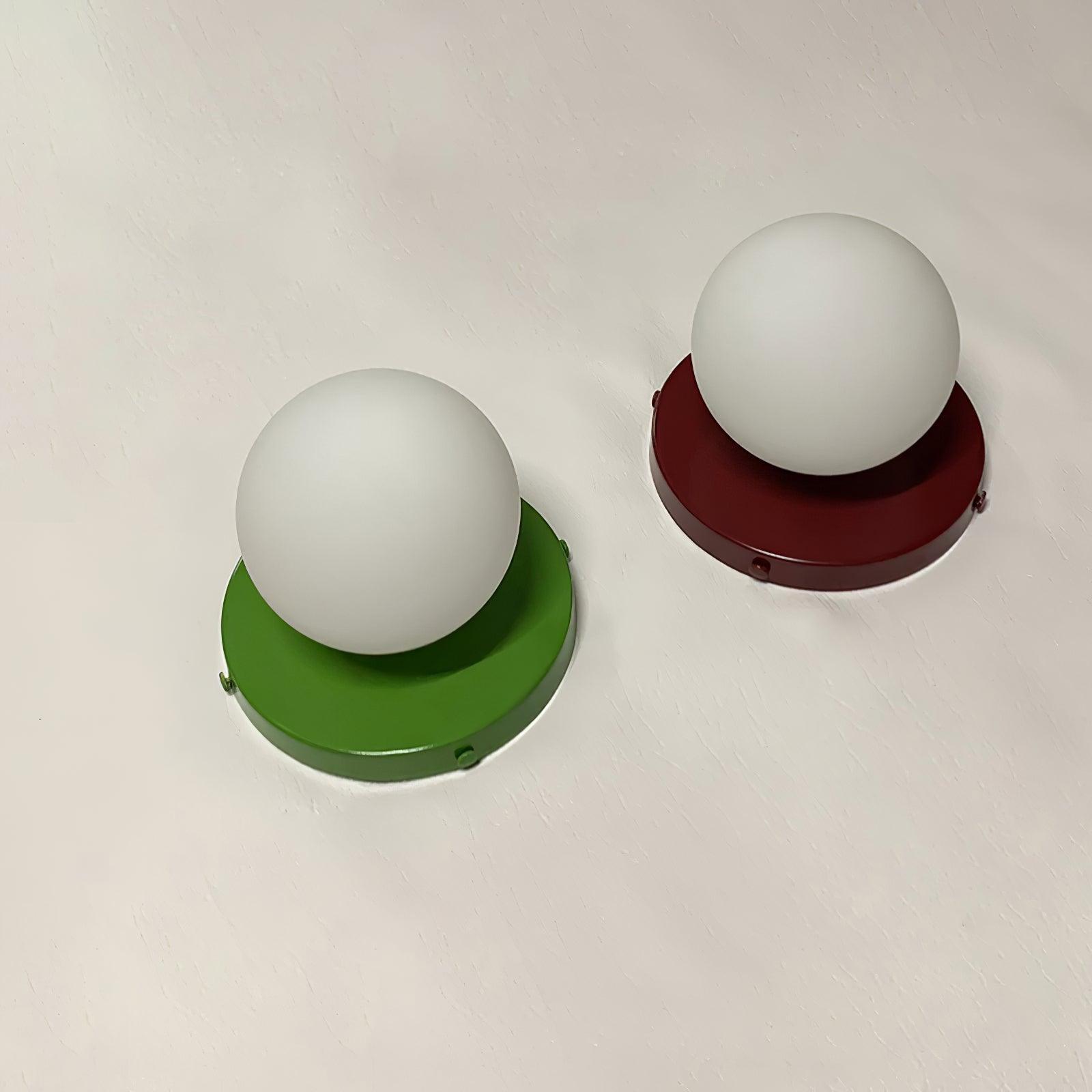 Otis Modern Minimalist Glass Wall Lamp-Neutral Decor