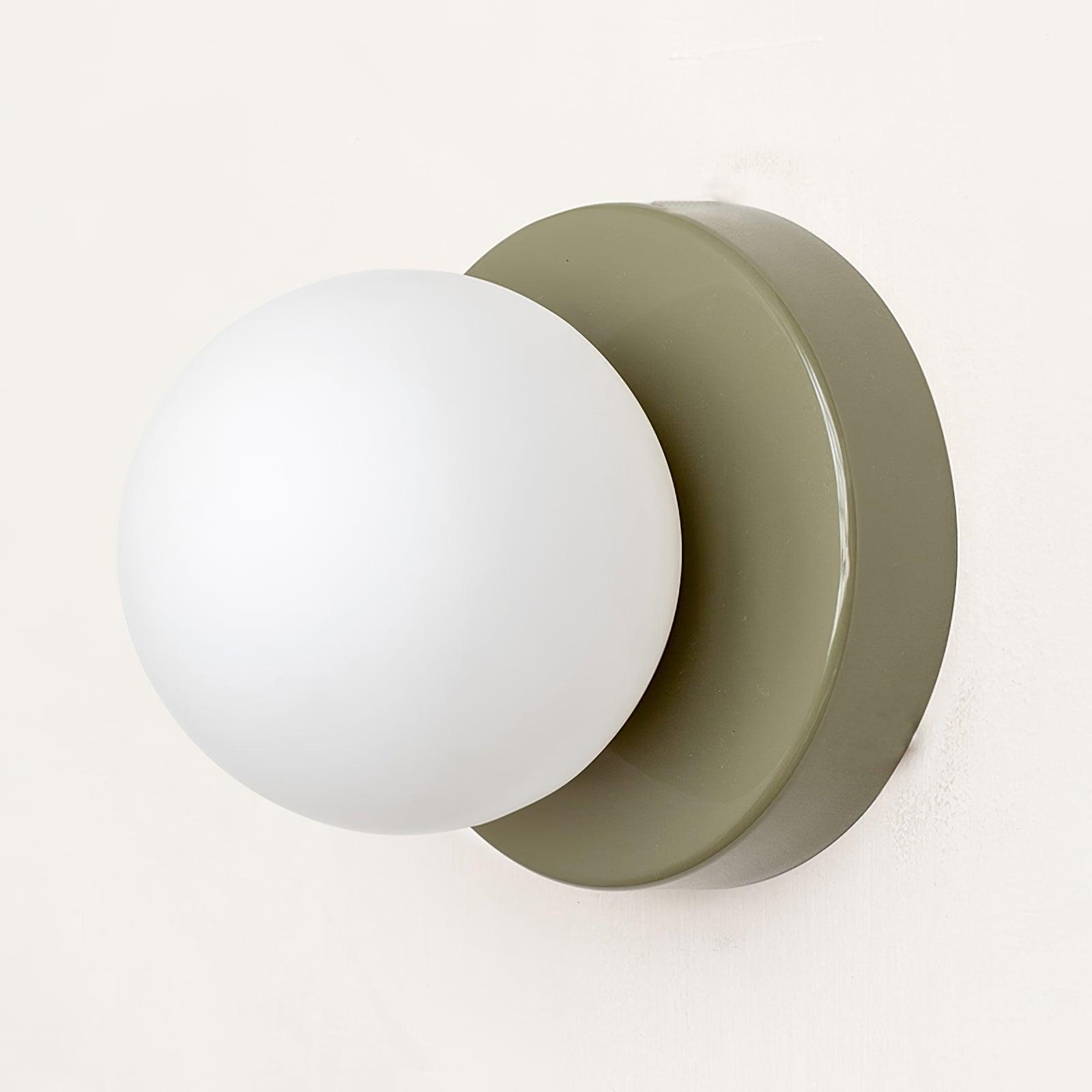 Otis Modern Minimalist Glass Wall Lamp-Neutral Decor