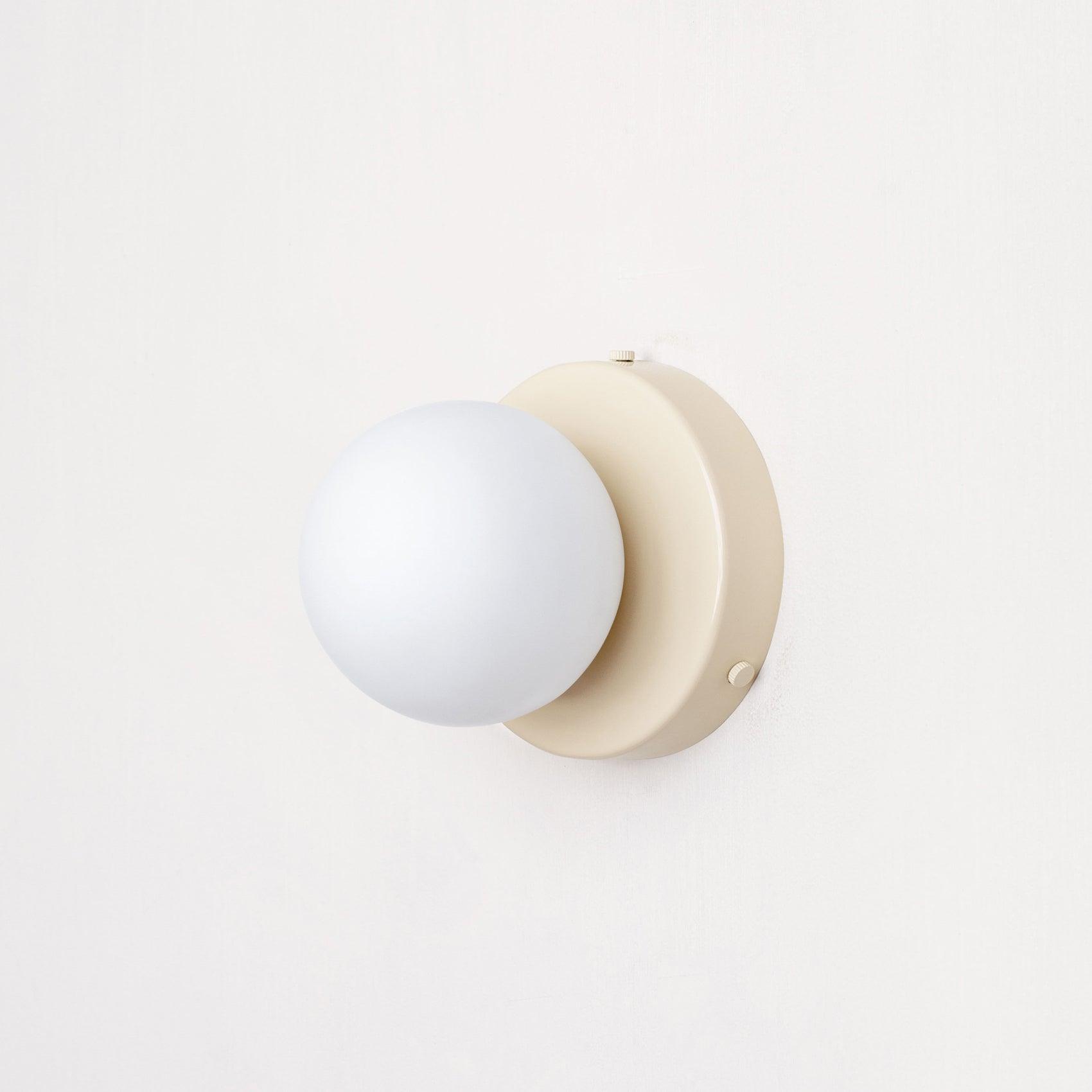 Otis Modern Minimalist Glass Wall Lamp-Neutral Decor