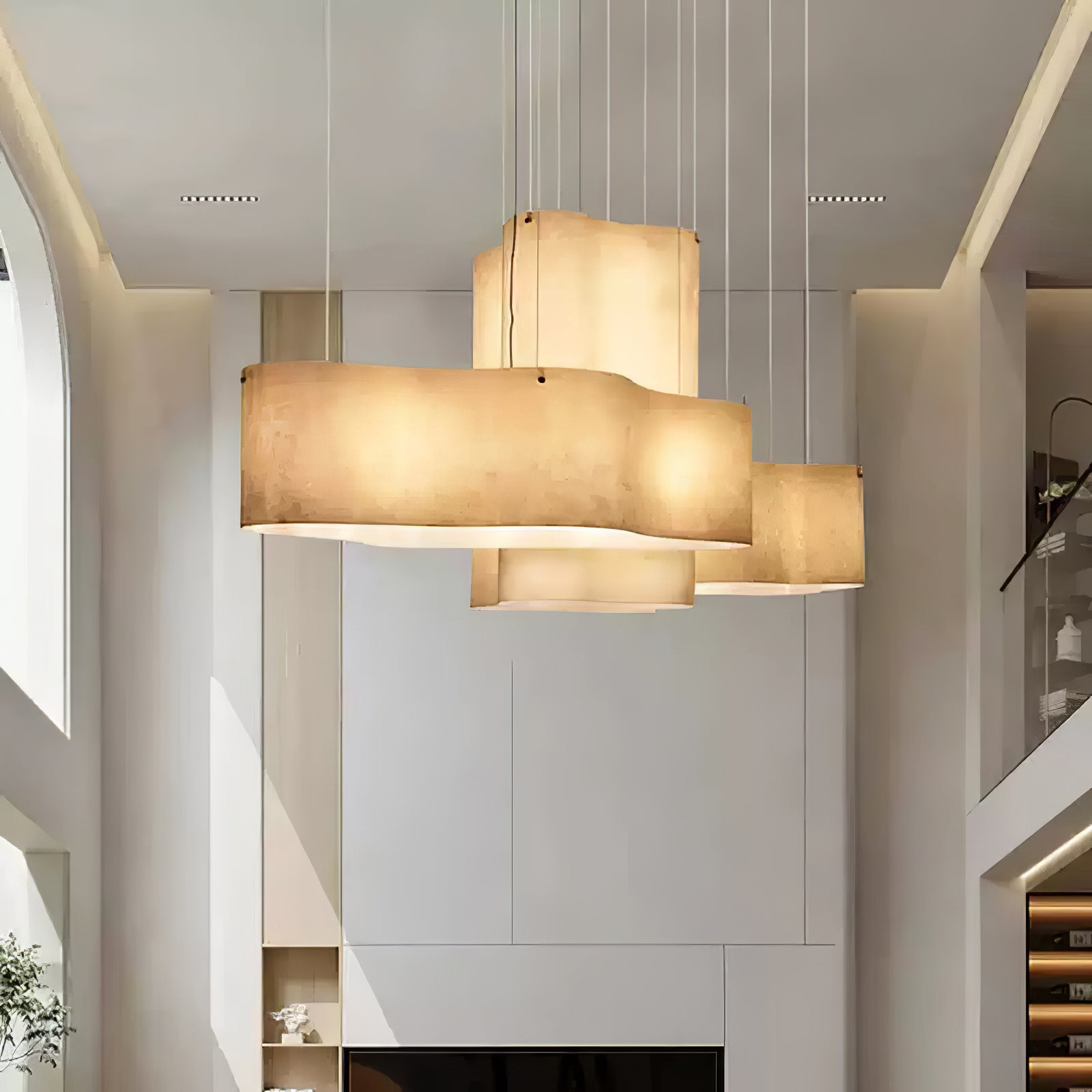 Evelan Art Cloud Shape Modern Pendant Lamp-Neutral Decor