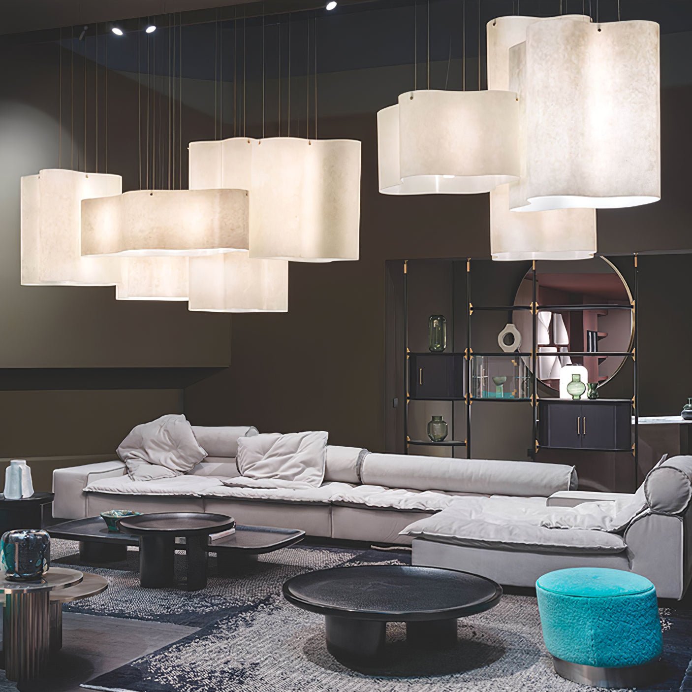 Evelan Art Cloud Shape Modern Pendant Lamp-Neutral Decor