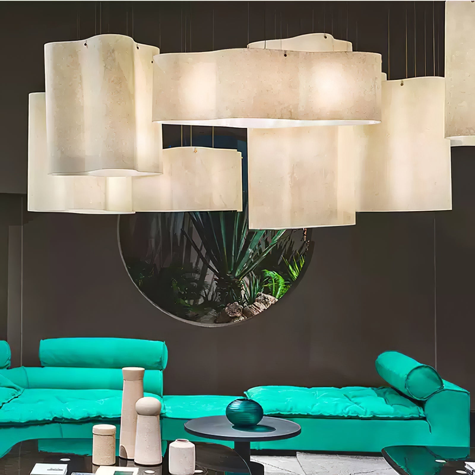 Evelan Art Cloud Shape Modern Pendant Lamp-Neutral Decor