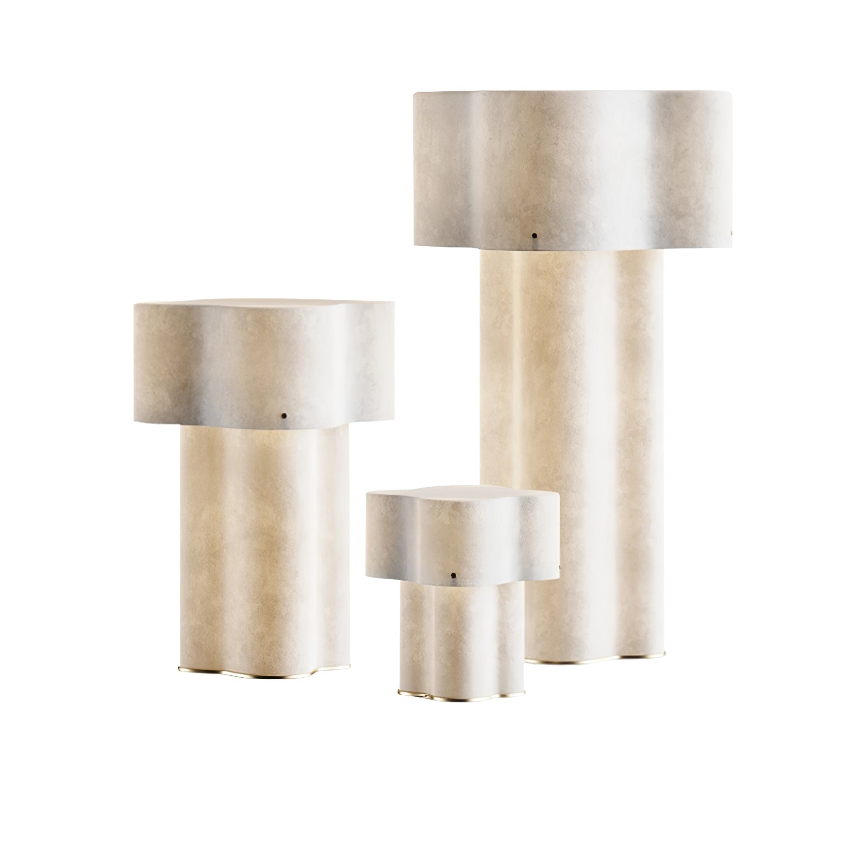 Loneo Minimalist FRP Floor Lamp-Neutral Decor