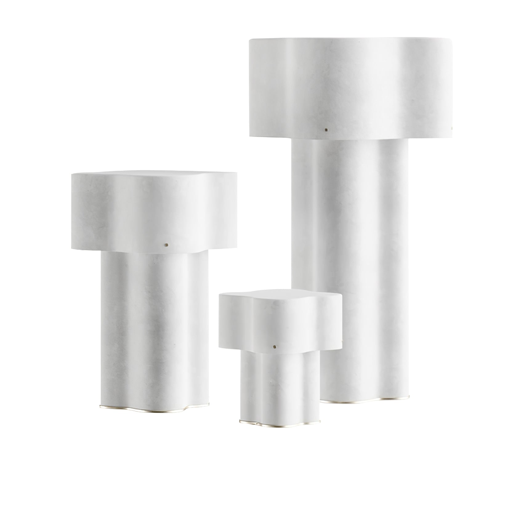 Loneo Minimalist FRP Floor Lamp-Neutral Decor