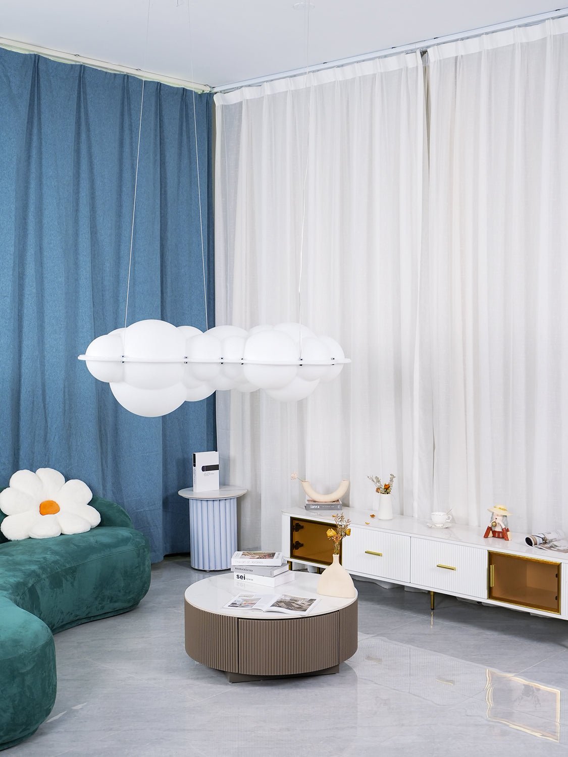 Svianol PE Artistic Pendant Lamp-Neutral Decor