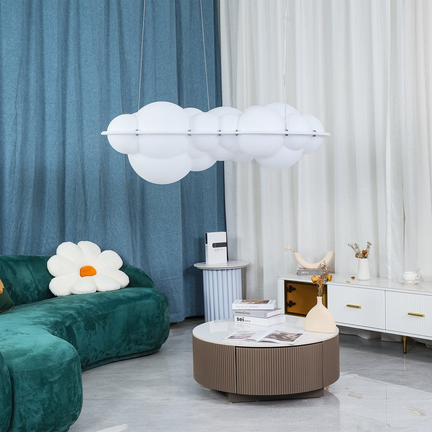 Svianol PE Artistic Pendant Lamp-Neutral Decor