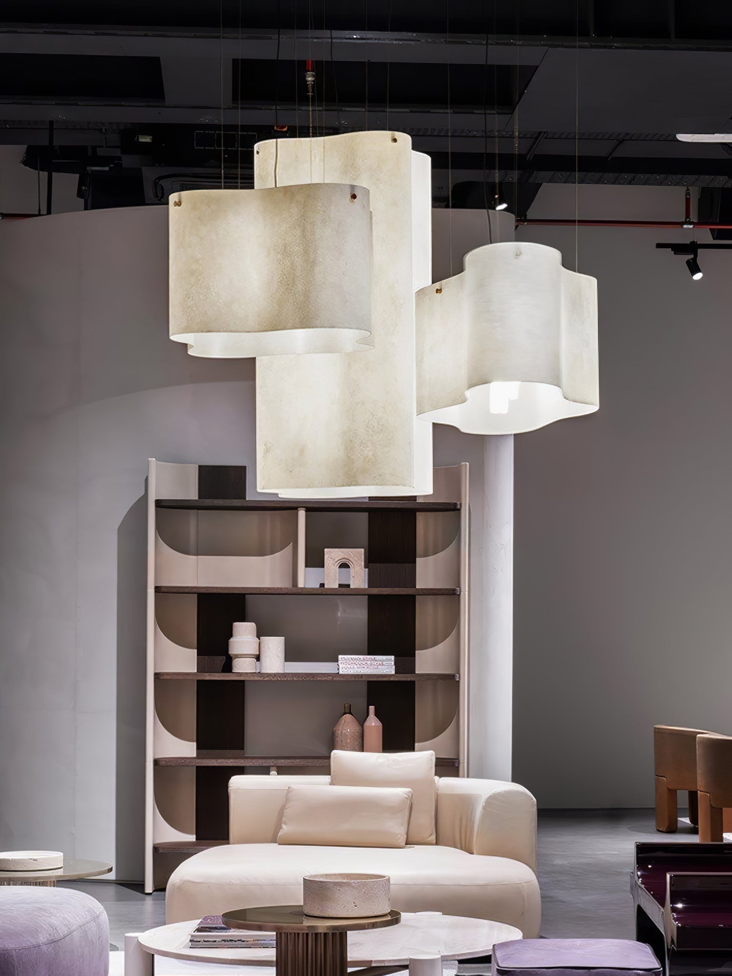 Evelan Art Cloud Shape Modern Pendant Lamp-Neutral Decor