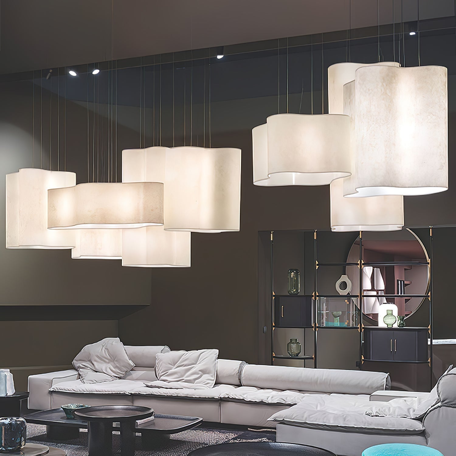 Evelan Art Cloud Shape Modern Pendant Lamp-Neutral Decor