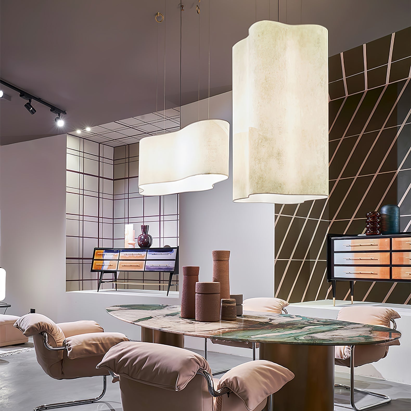 Evelan Art Cloud Shape Modern Pendant Lamp-Neutral Decor
