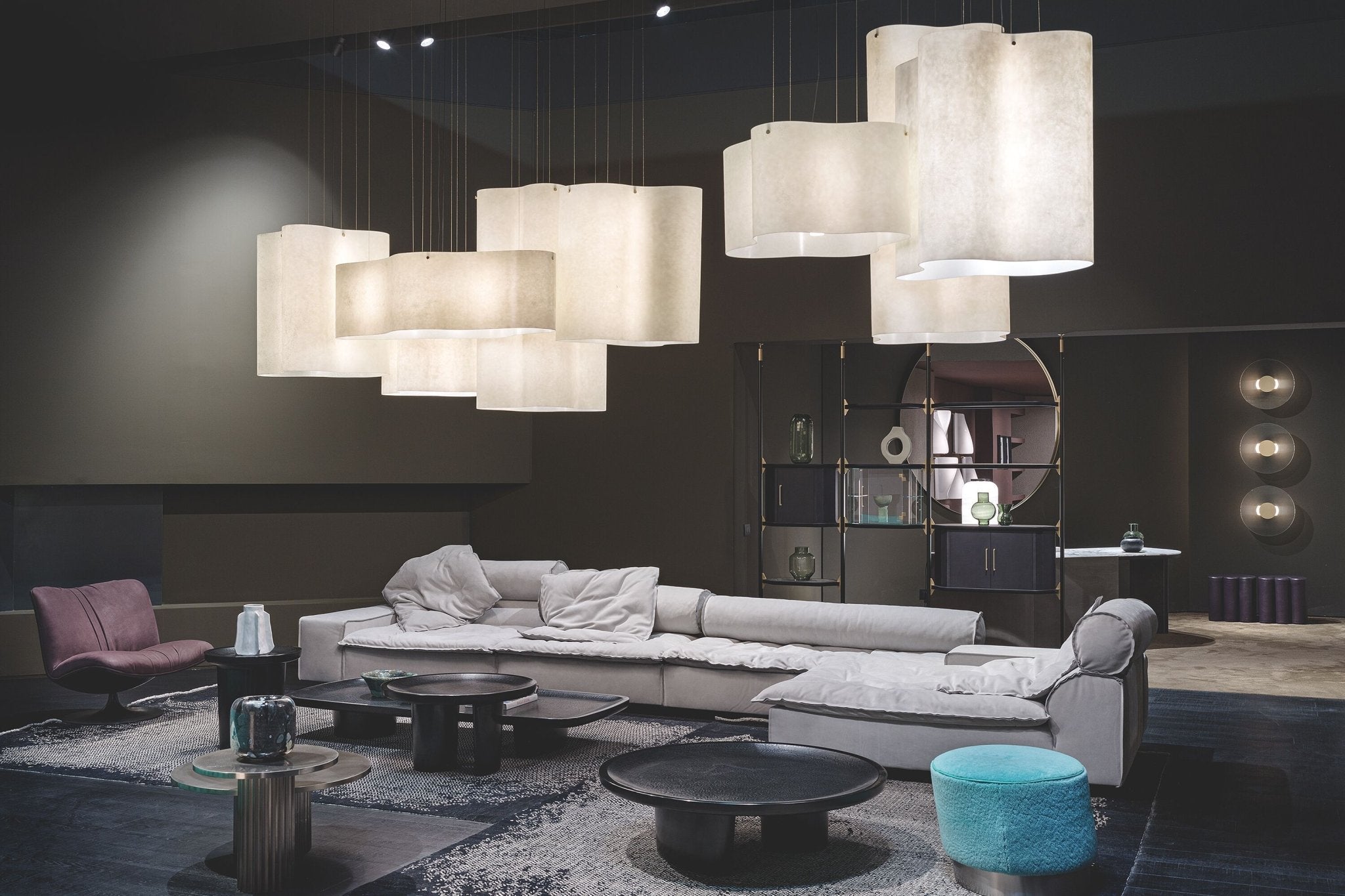 Evelan Art Cloud Shape Modern Pendant Lamp-Neutral Decor