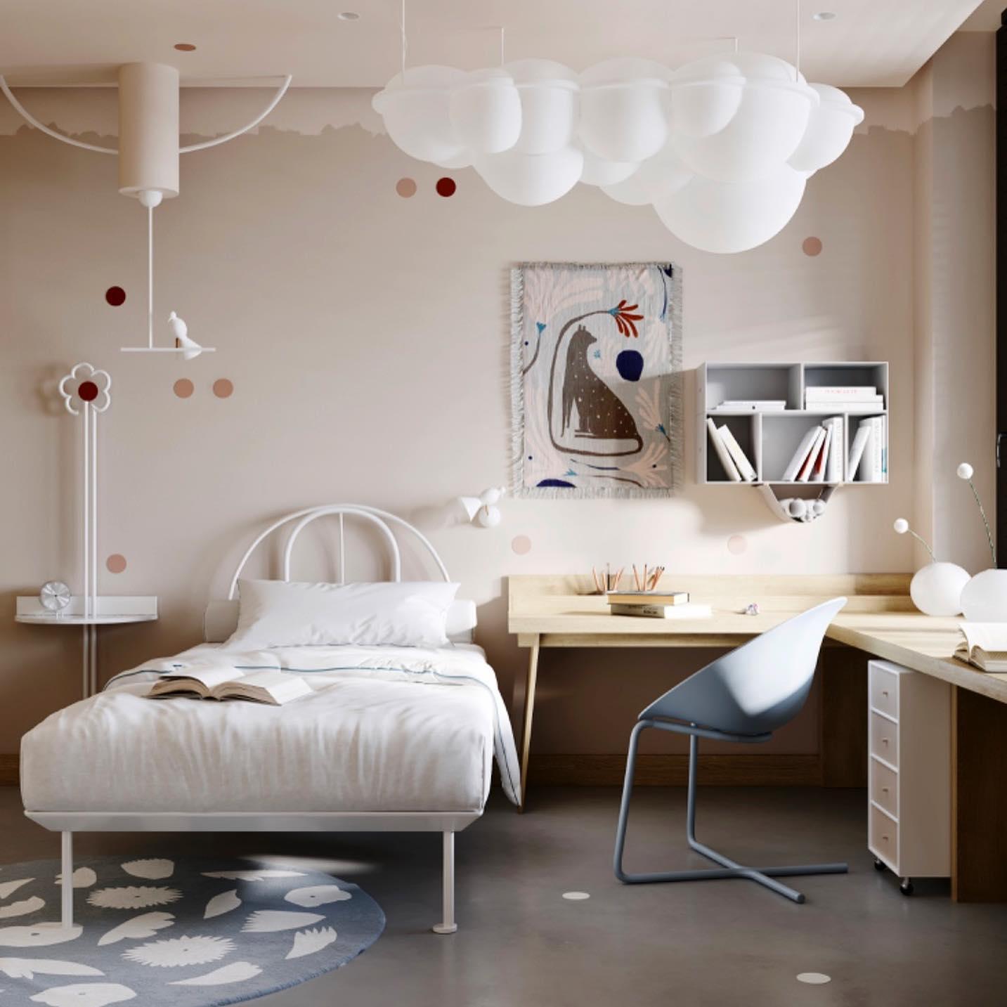 Svianol PE Artistic Pendant Lamp-Neutral Decor