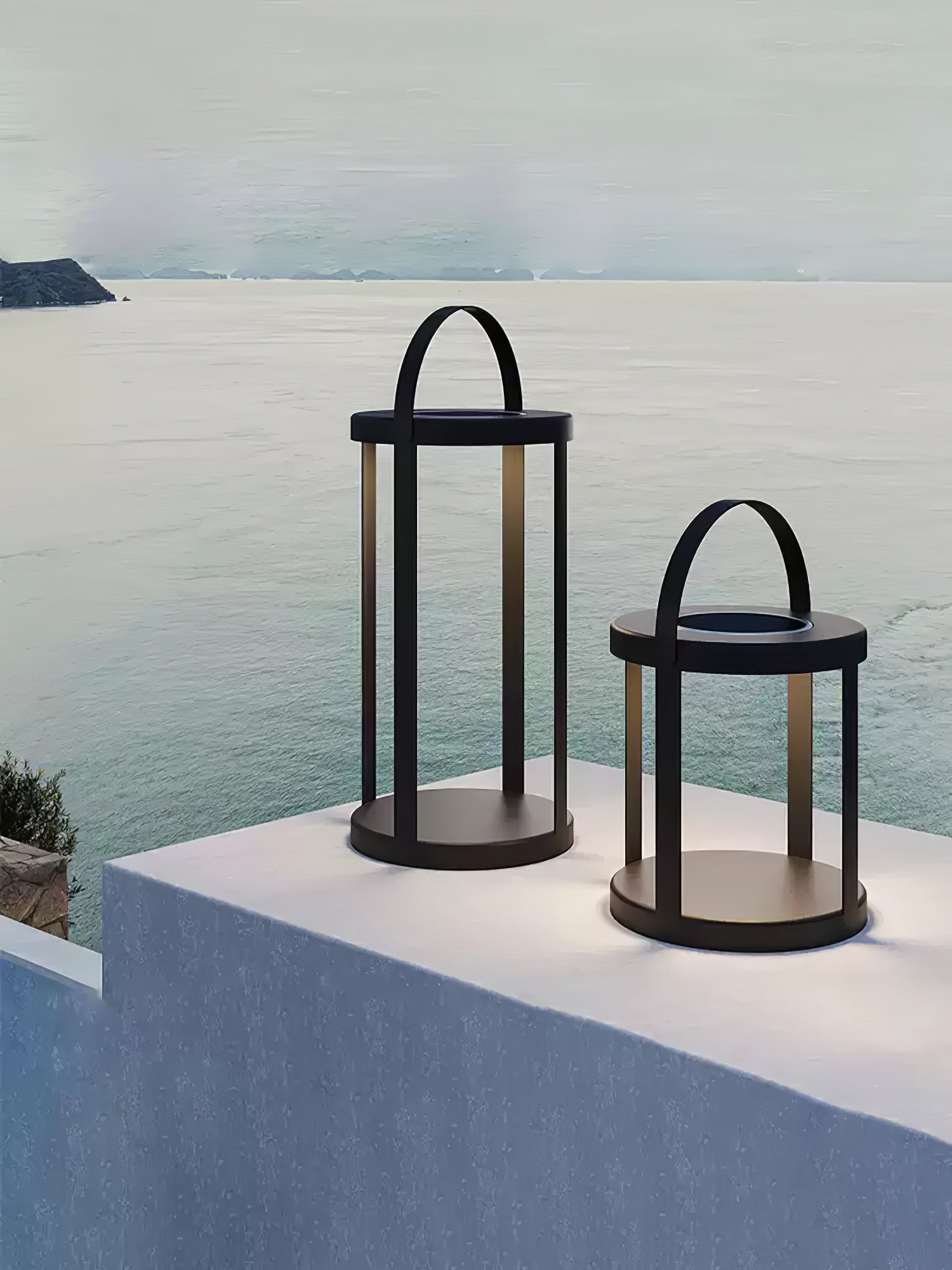 Thea Lantern Outdoor Light-Neutral Decor